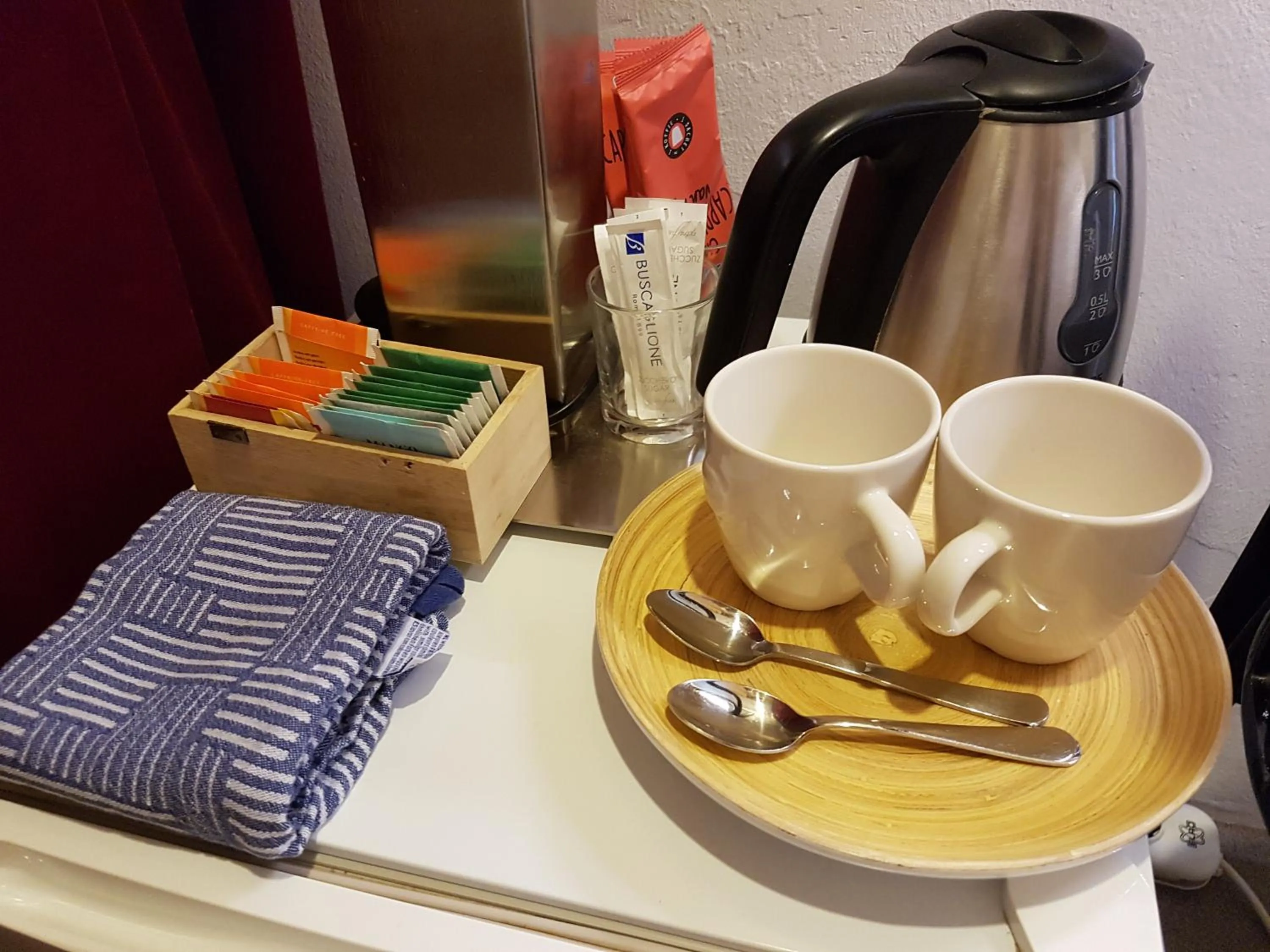 Coffee/tea facilities in B&B Wladimir Studios