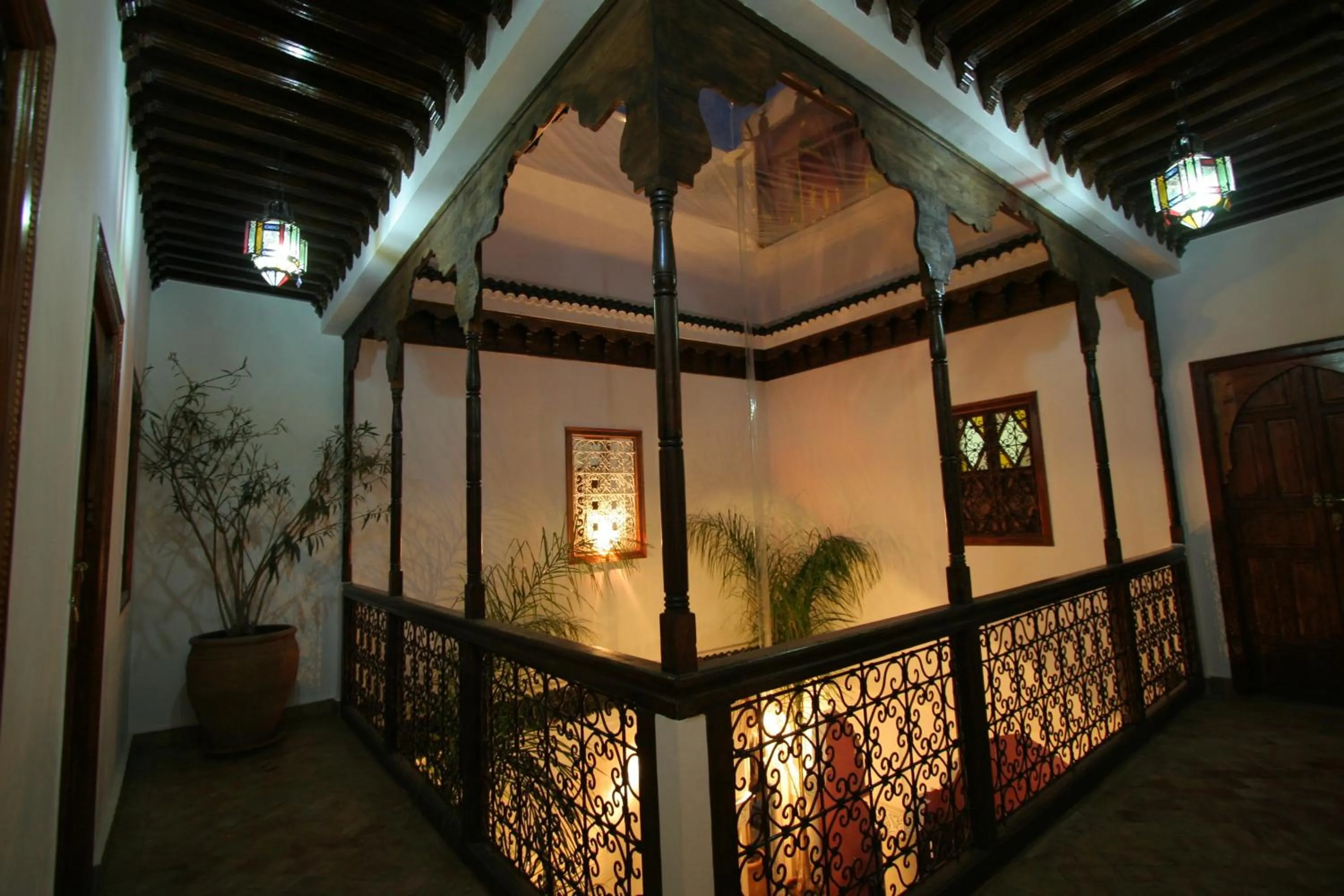 Decorative detail in Riad Morgane