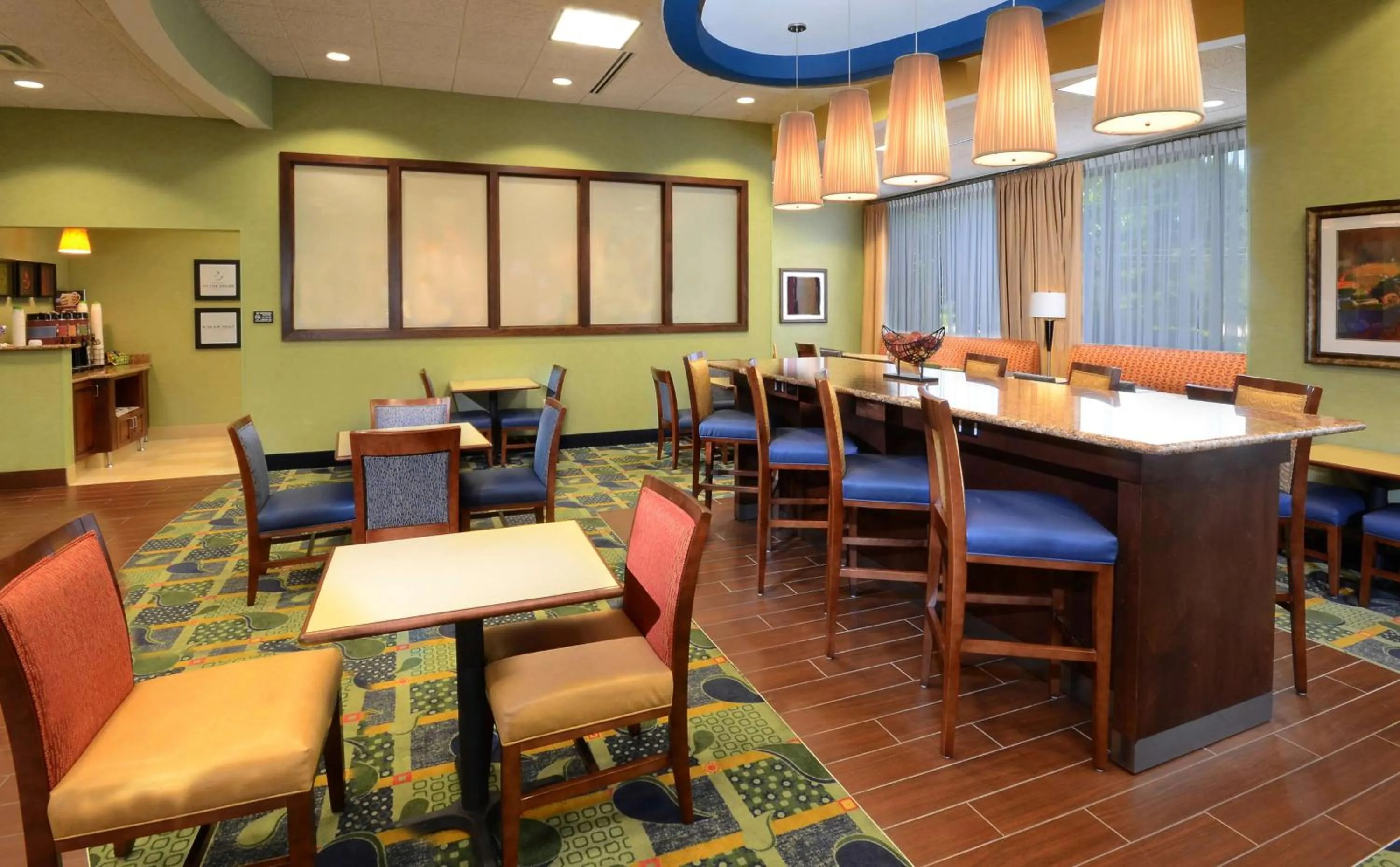 Lobby or reception in Hampton Inn Roxboro
