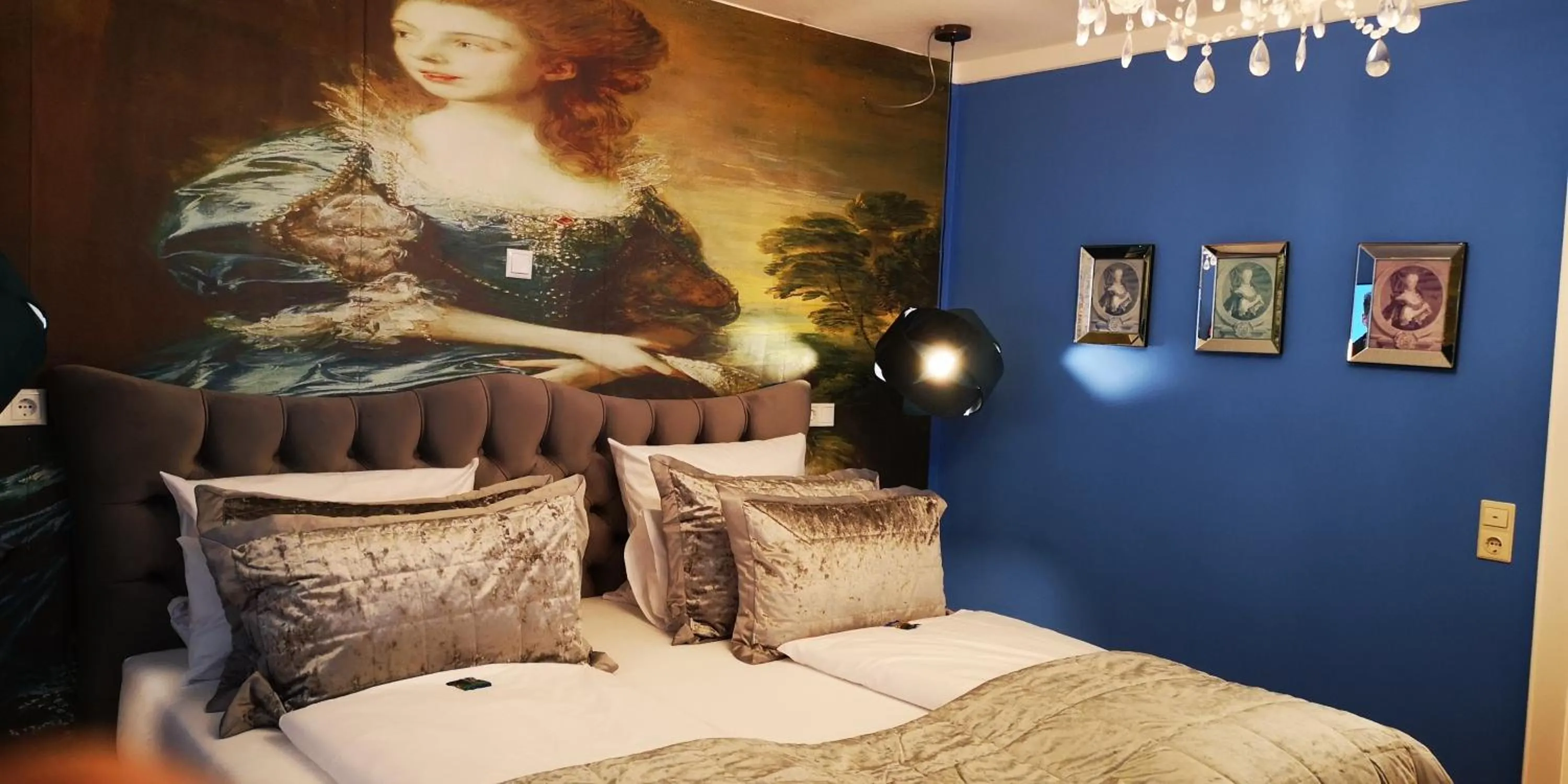 Bed in Boutique Hotel & Bio Wirtshaus Schwarzer Bock