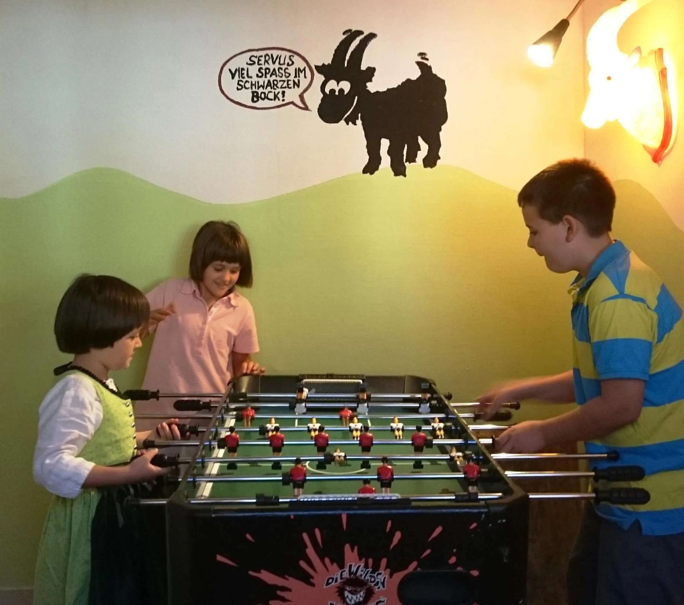 Game Room in Boutique Hotel & Bio Wirtshaus Schwarzer Bock