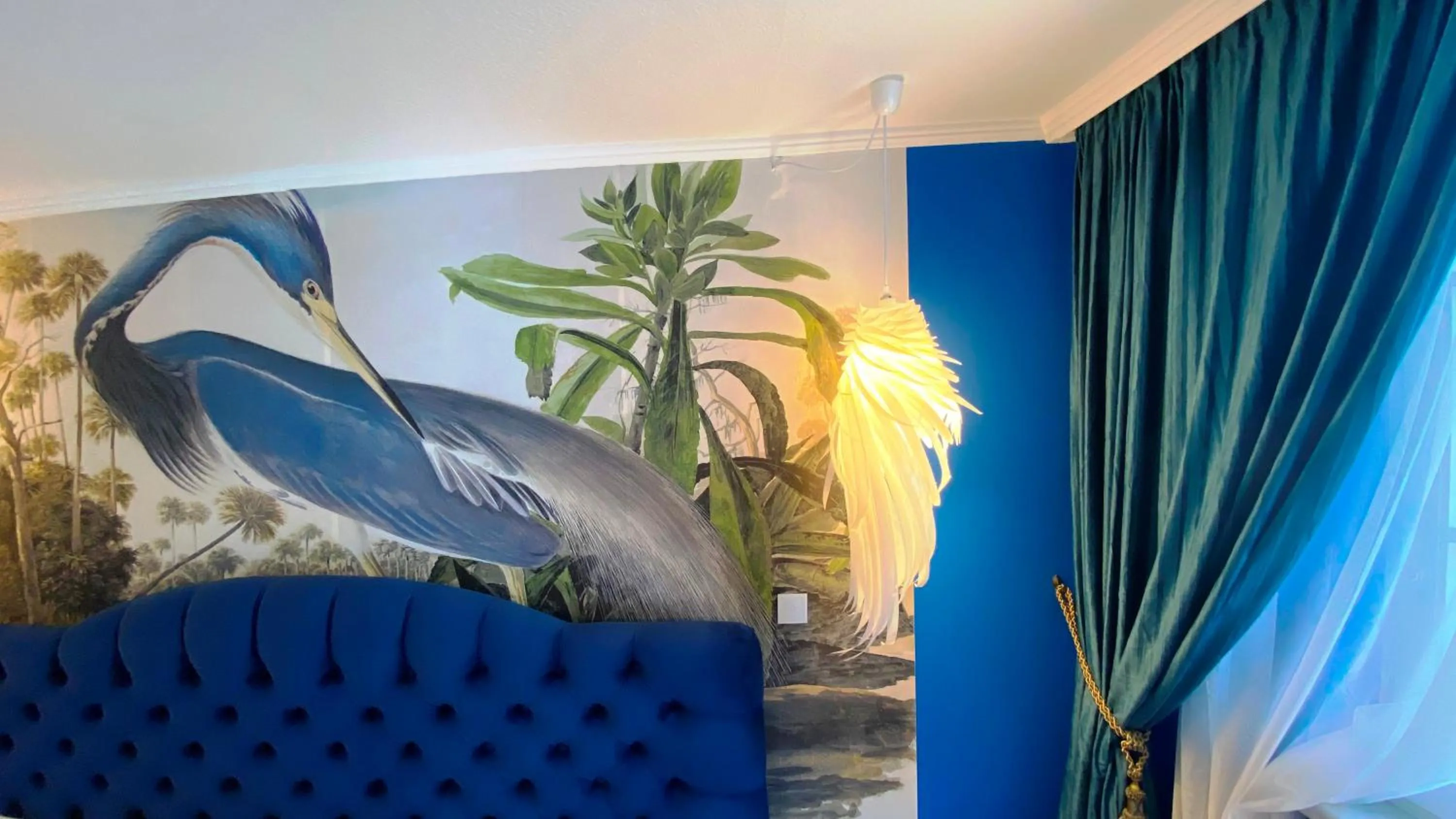 Decorative detail, Bed in Boutique Hotel & Bio Wirtshaus Schwarzer Bock