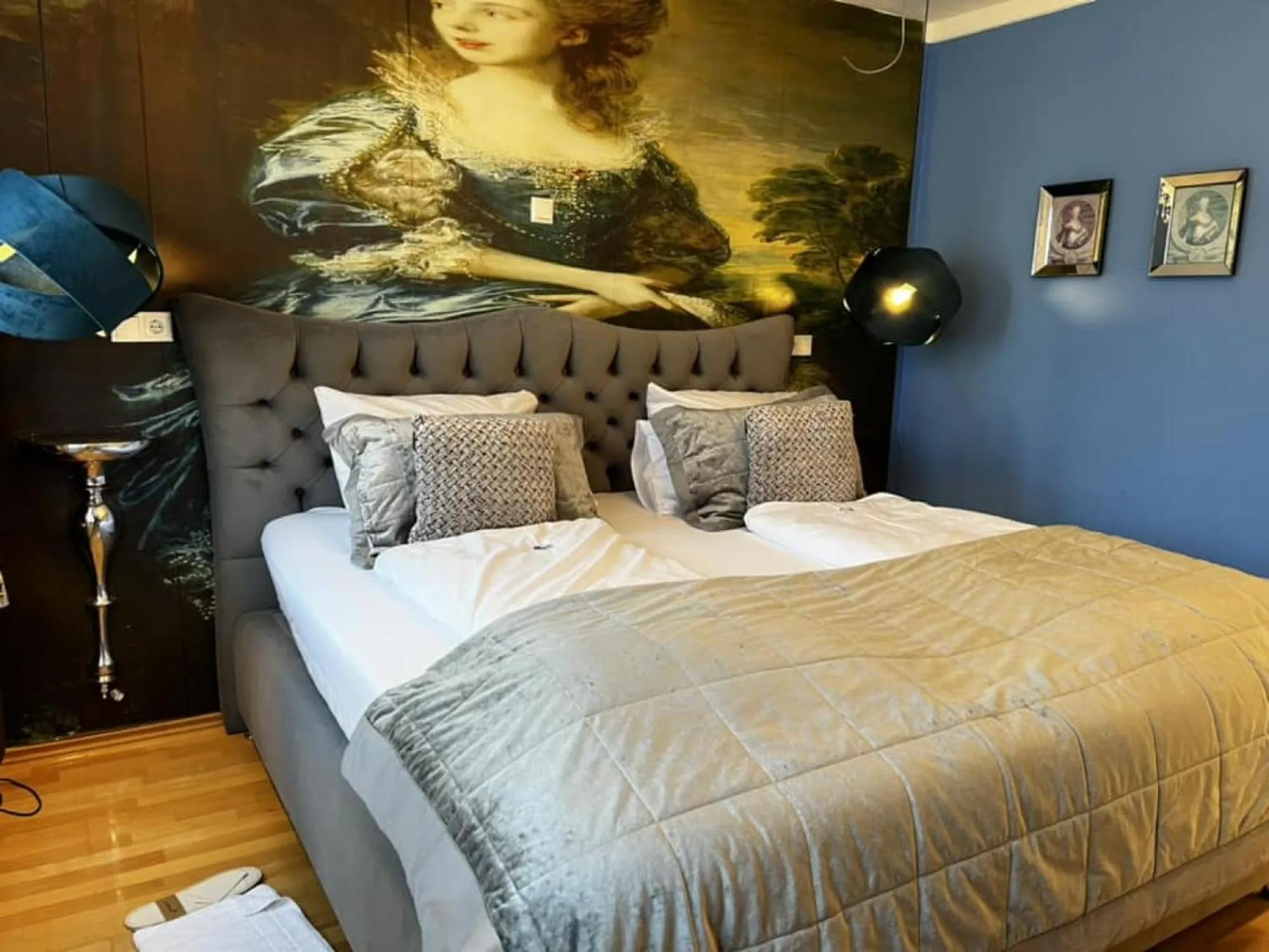 Bed in Boutique Hotel & Bio Wirtshaus Schwarzer Bock