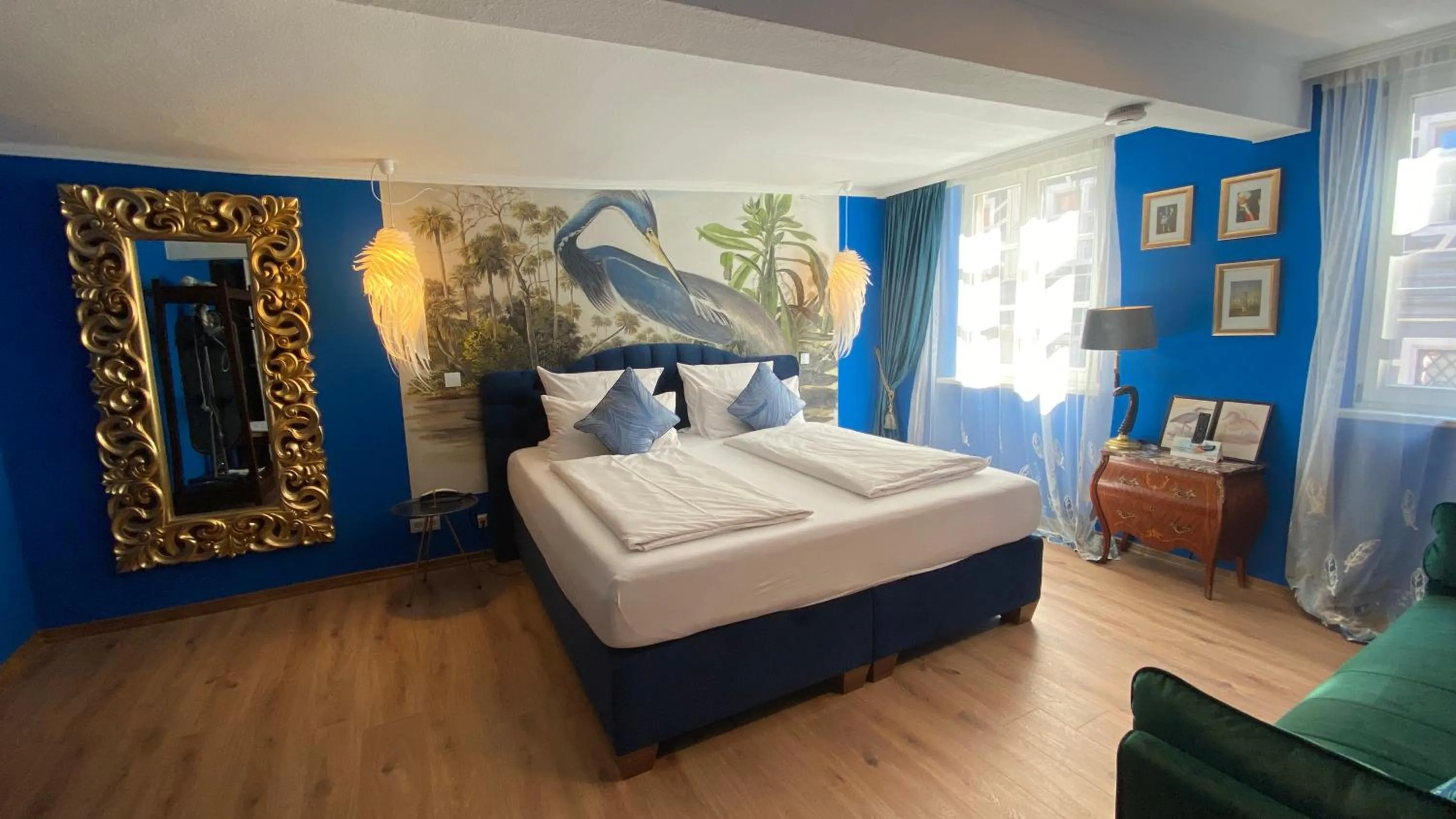 Bed in Boutique Hotel & Bio Wirtshaus Schwarzer Bock