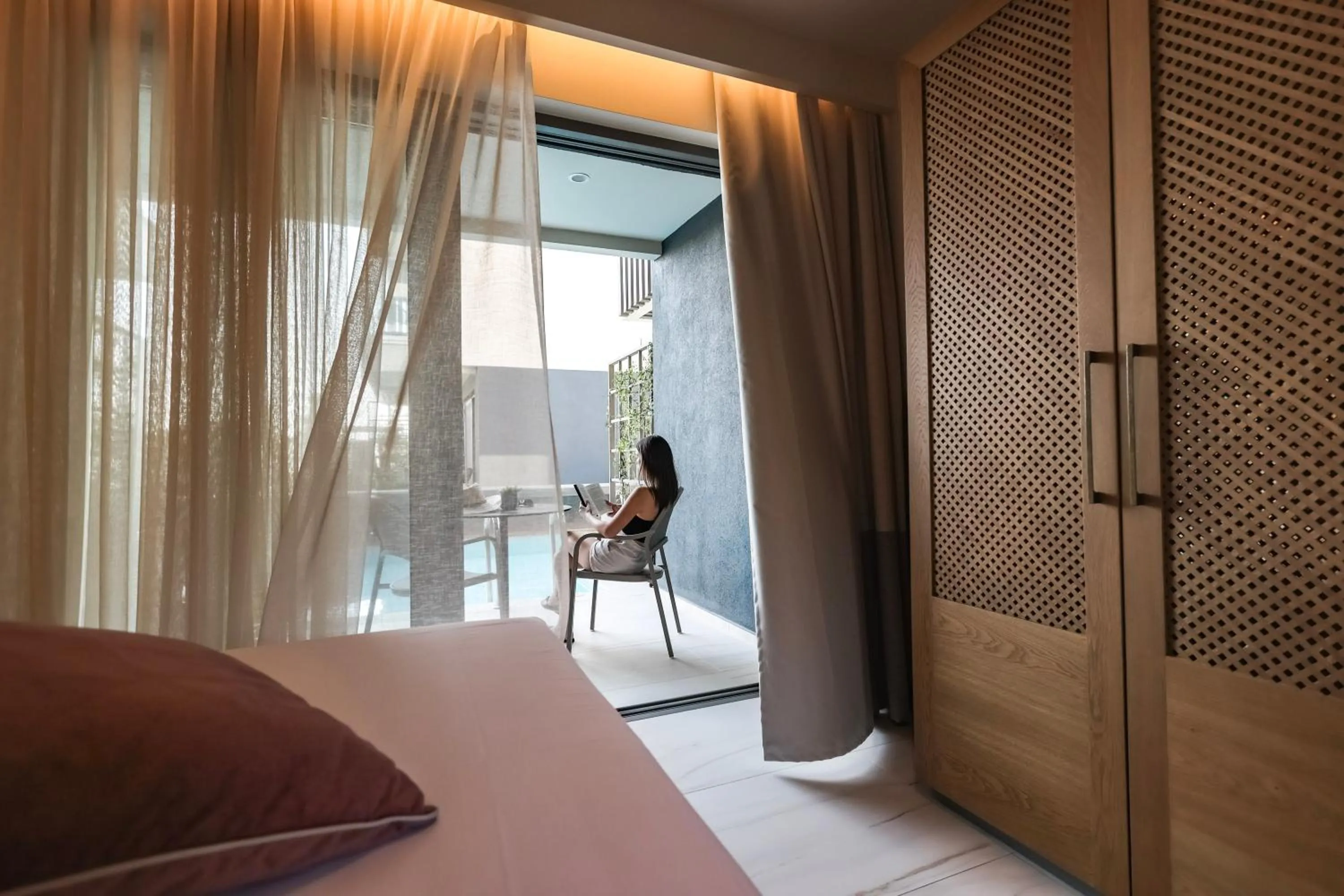 Balcony/Terrace in Serenity Suites