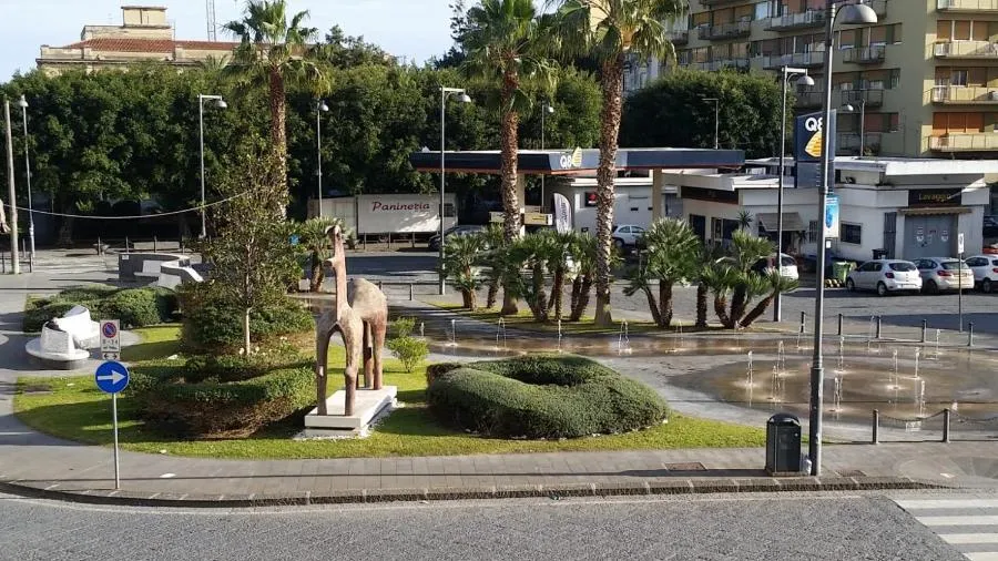 City view in Gymnasium