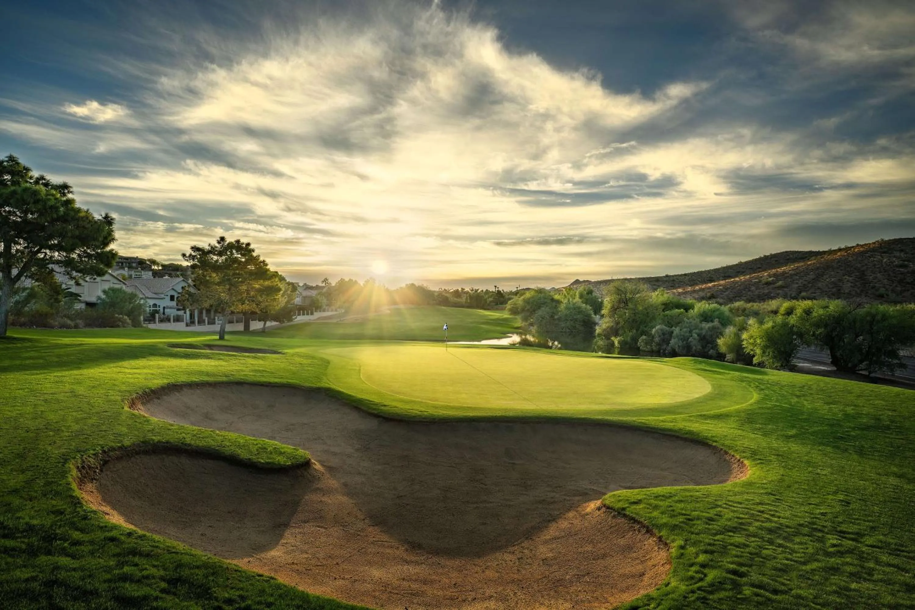 Golfcourse in Hilton Phoenix Tapatio Cliffs Resort