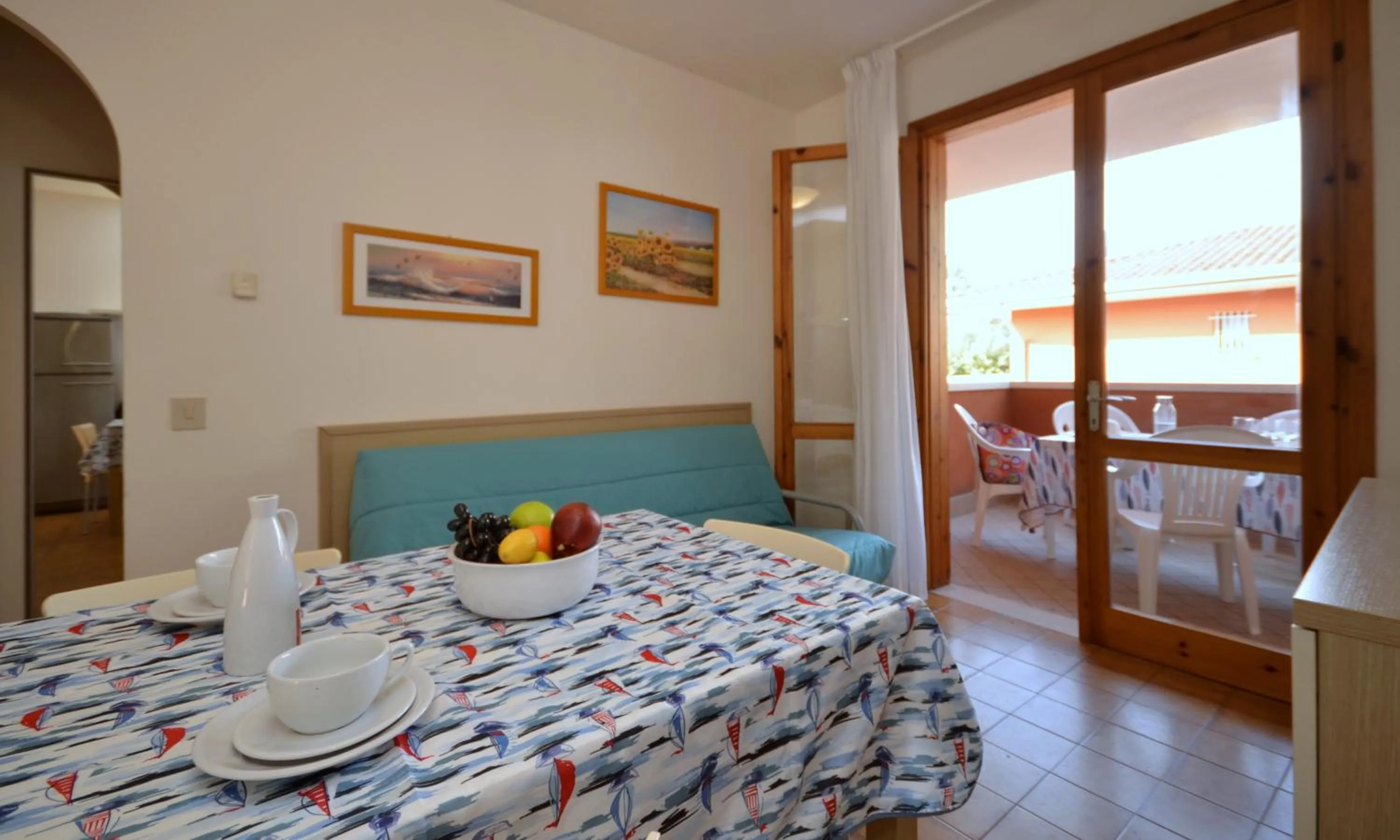 Kitchen or kitchenette, Bed in Villaggio Capistrano