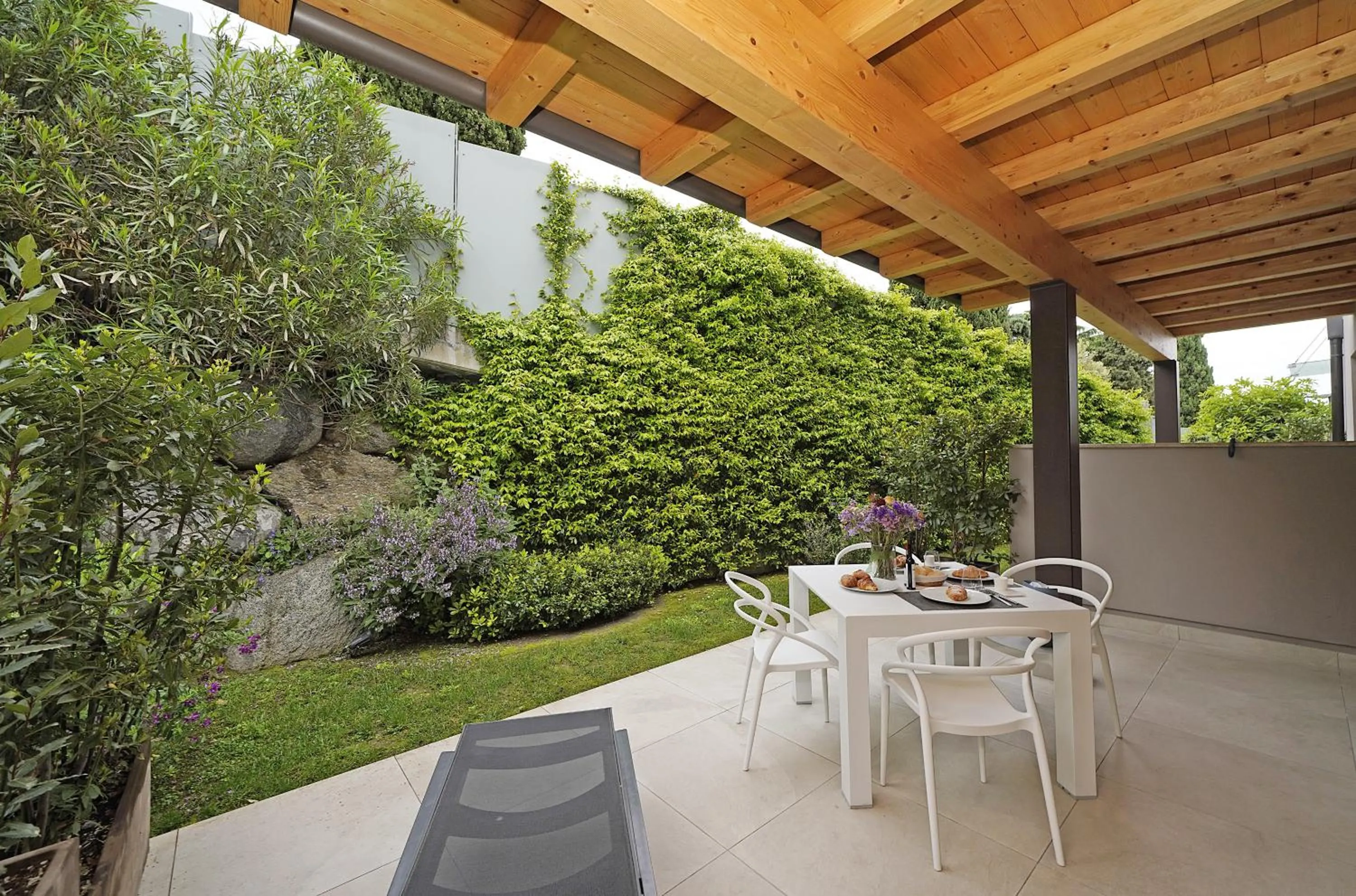 Patio in Lamasu RioVerde - Lago di Garda