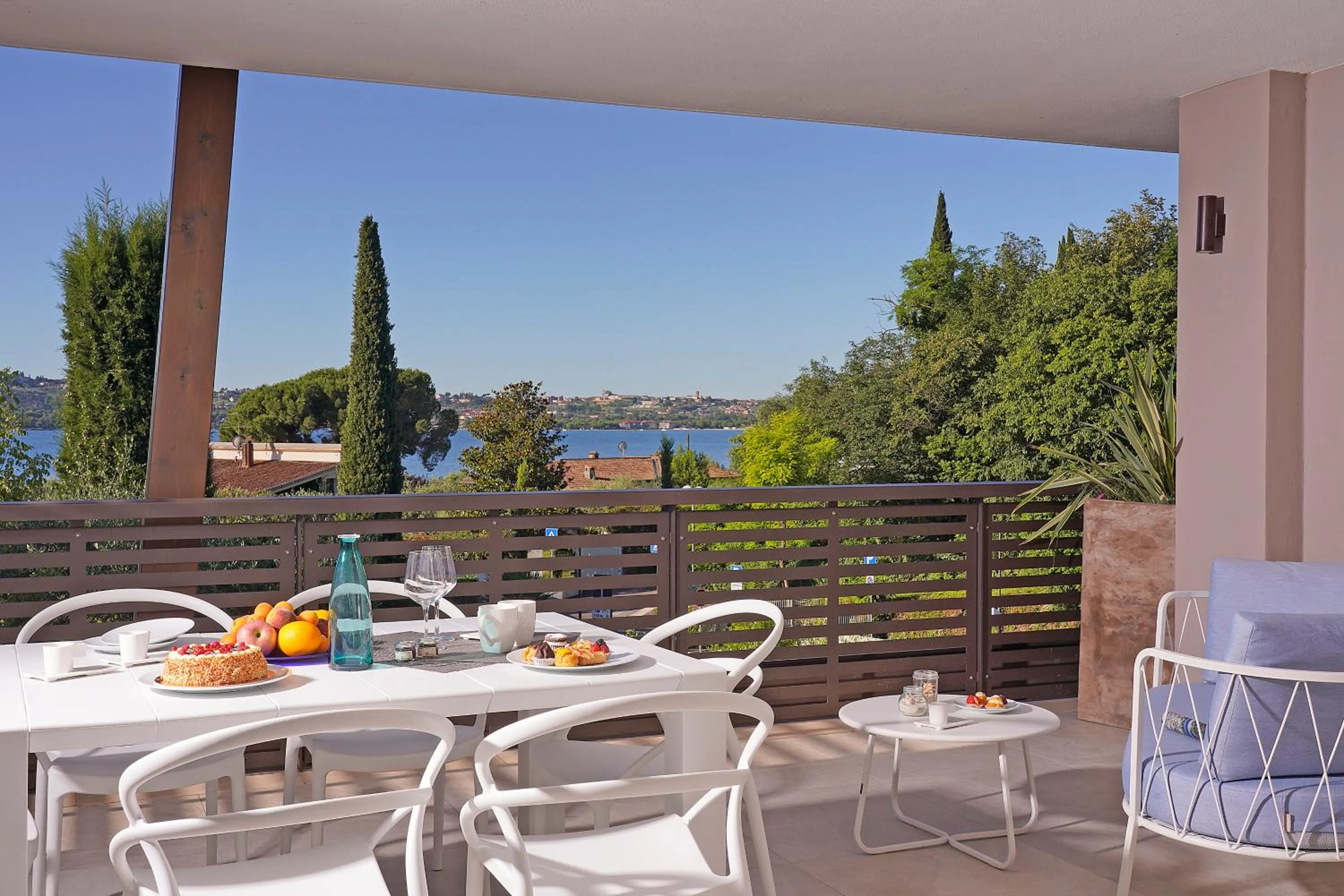 Patio in Lamasu RioVerde - Lago di Garda