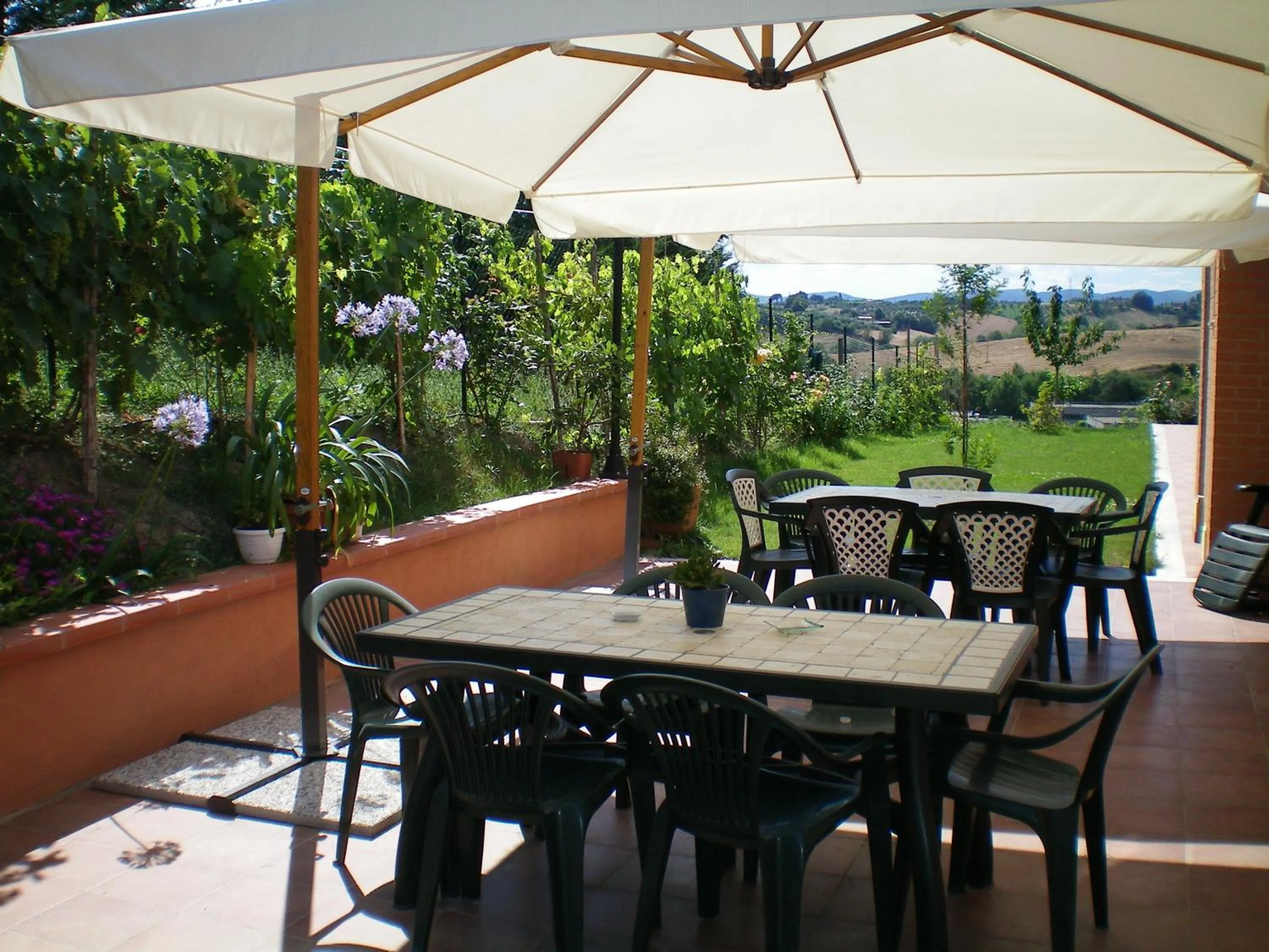 Garden in B&B La Verbena