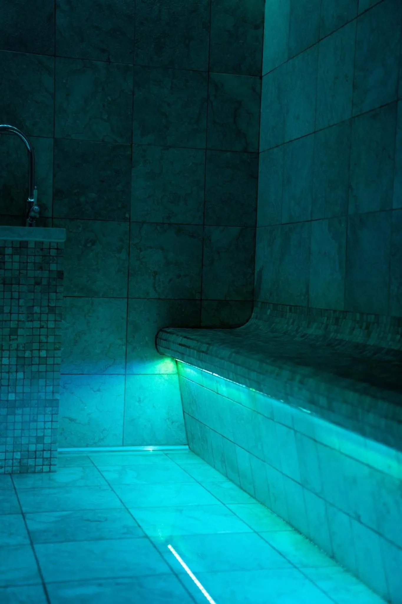 Steam room in Bryggen Guldsmeden