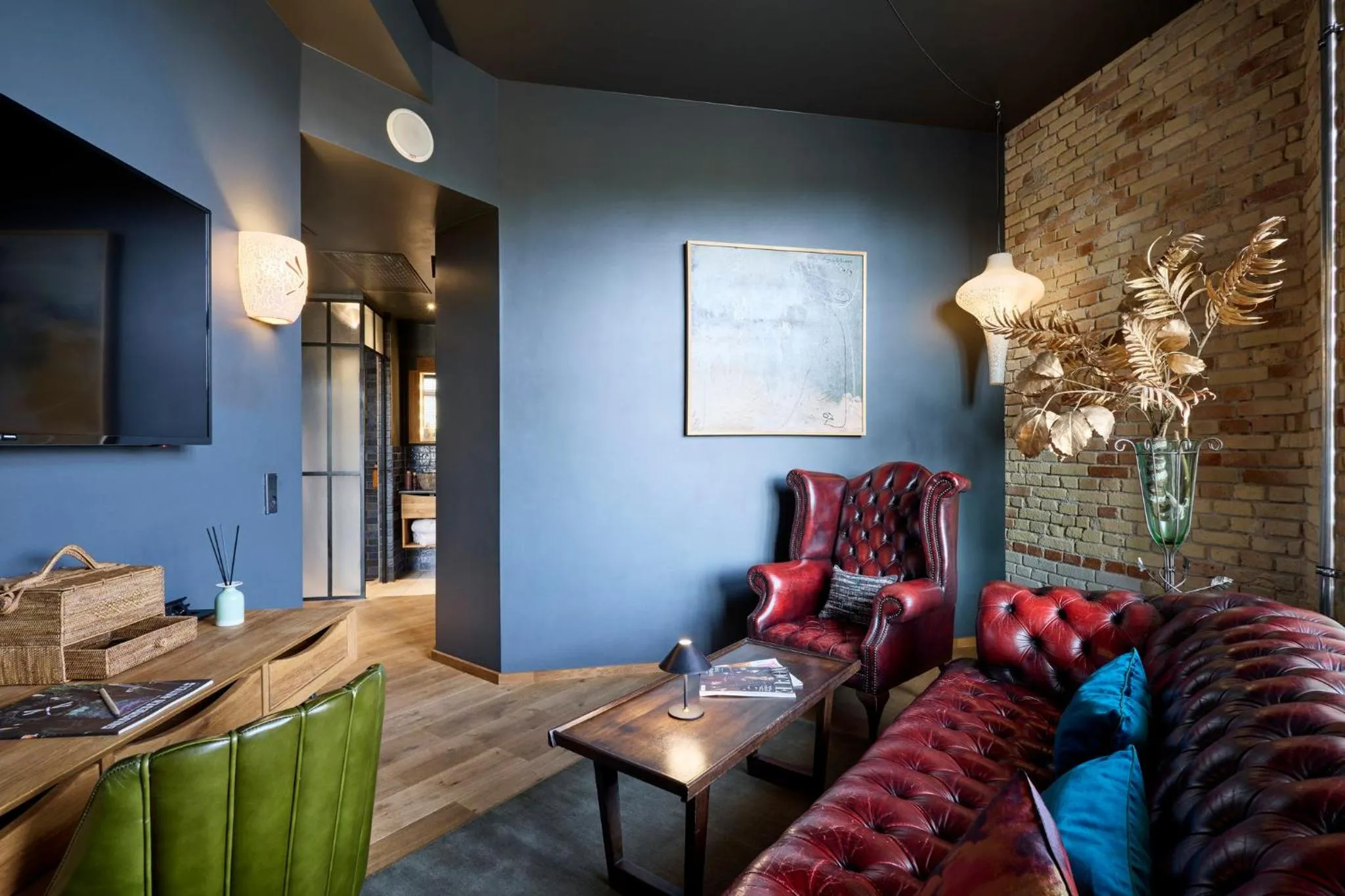 Bedroom in Bryggen Guldsmeden