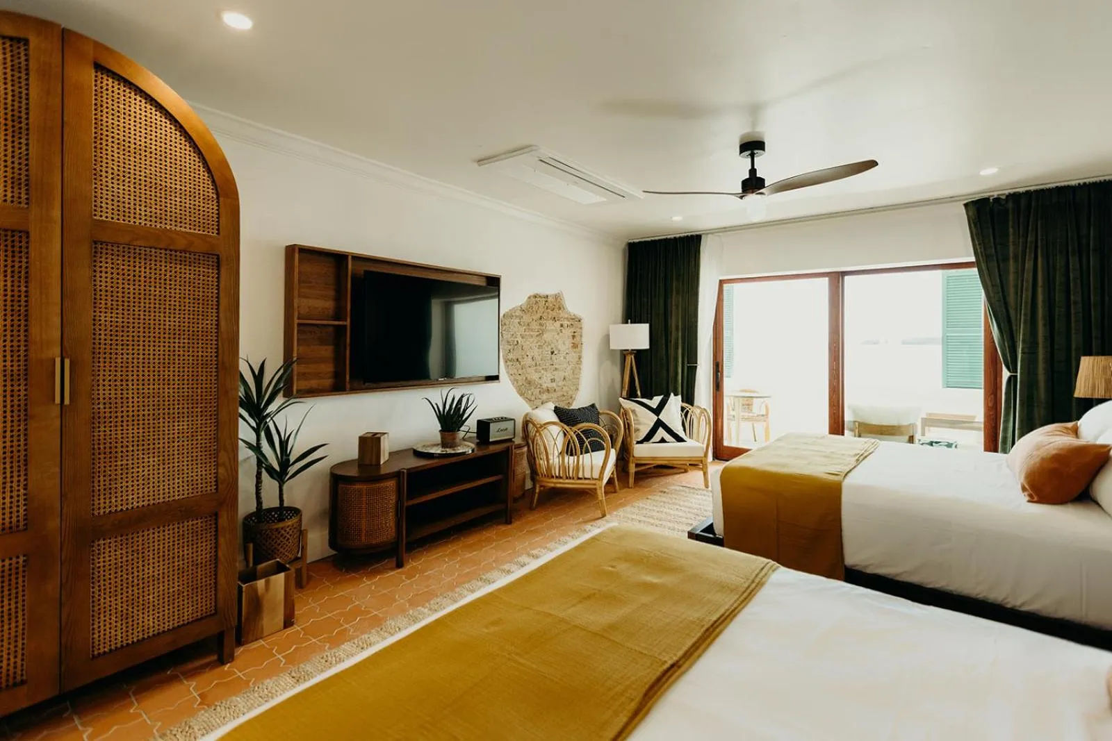 Bed in King Christian Hotel