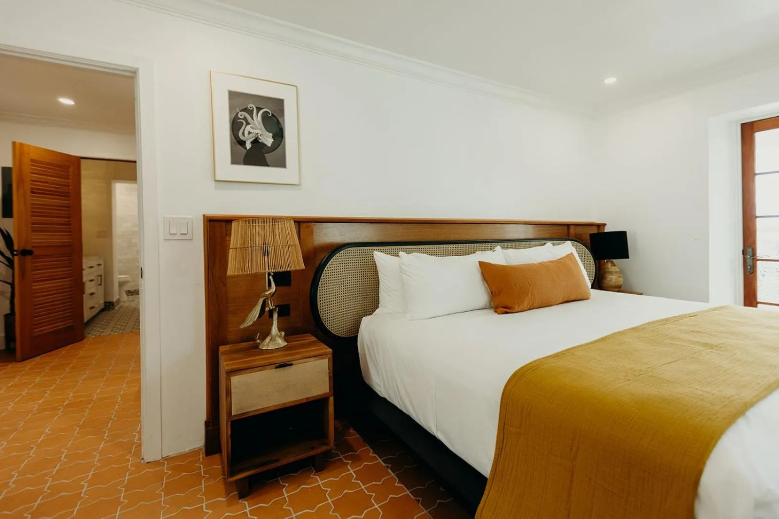 Bed in King Christian Hotel