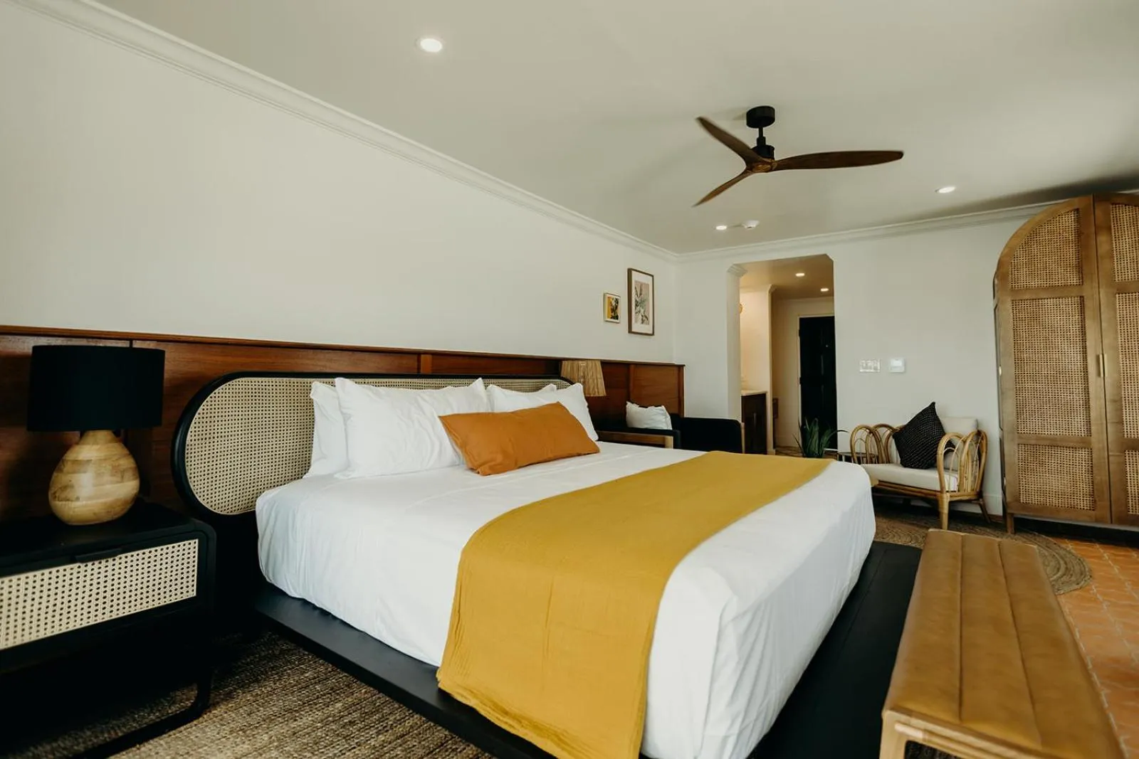 Bed in King Christian Hotel