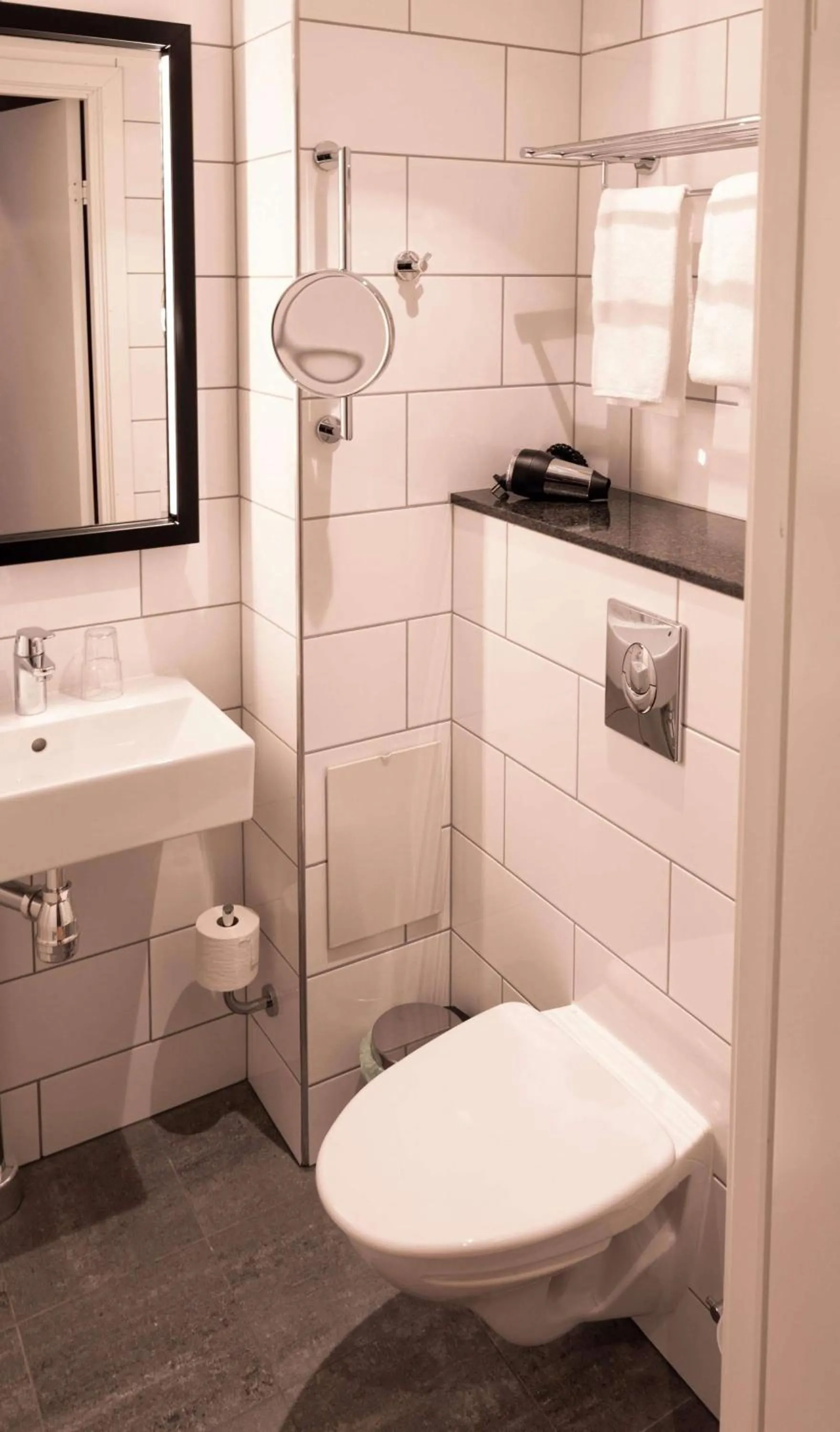 Bedroom in Scandic Hallandia