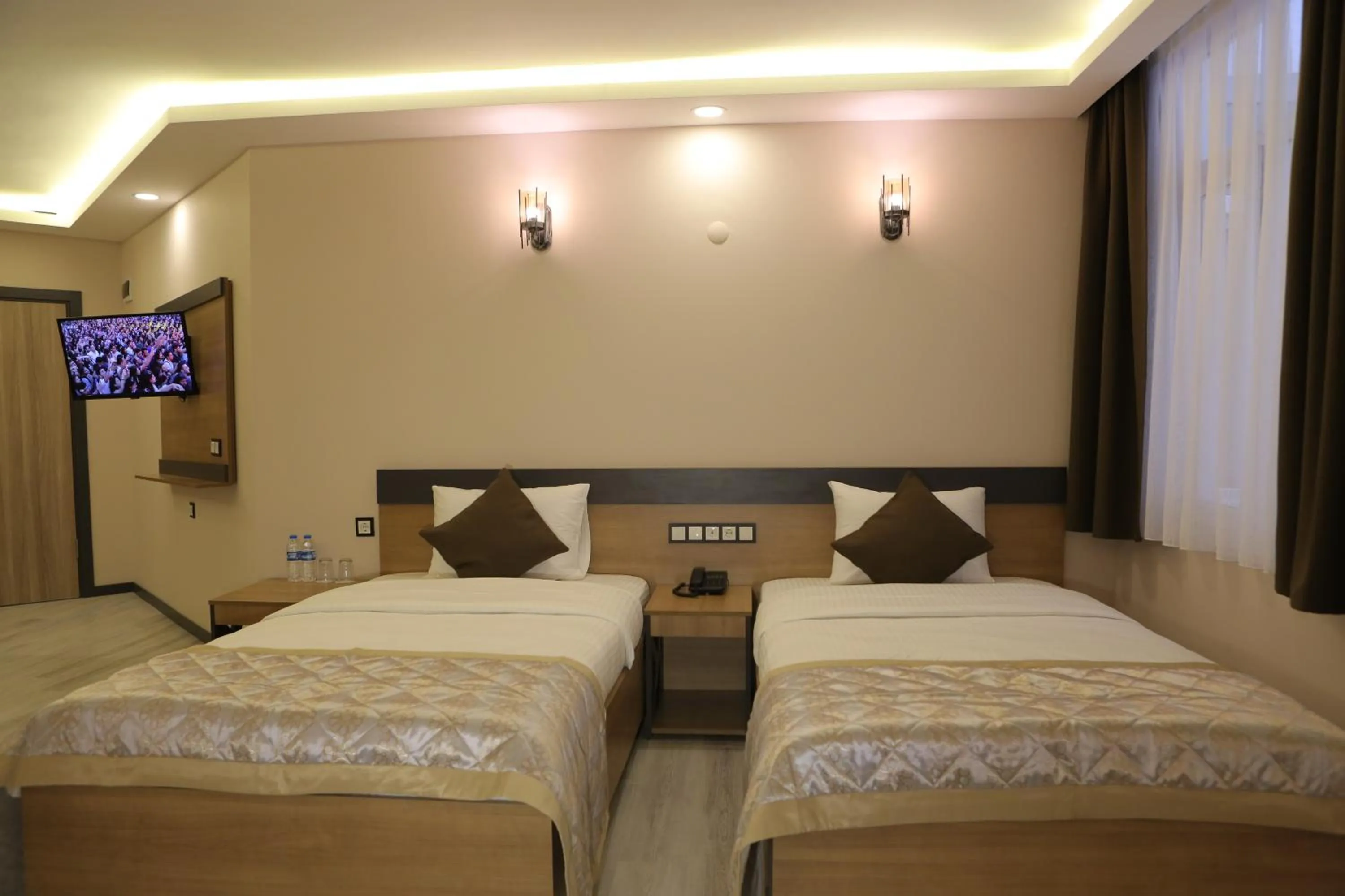 Bedroom, Bed in KORKMAZ OTEL