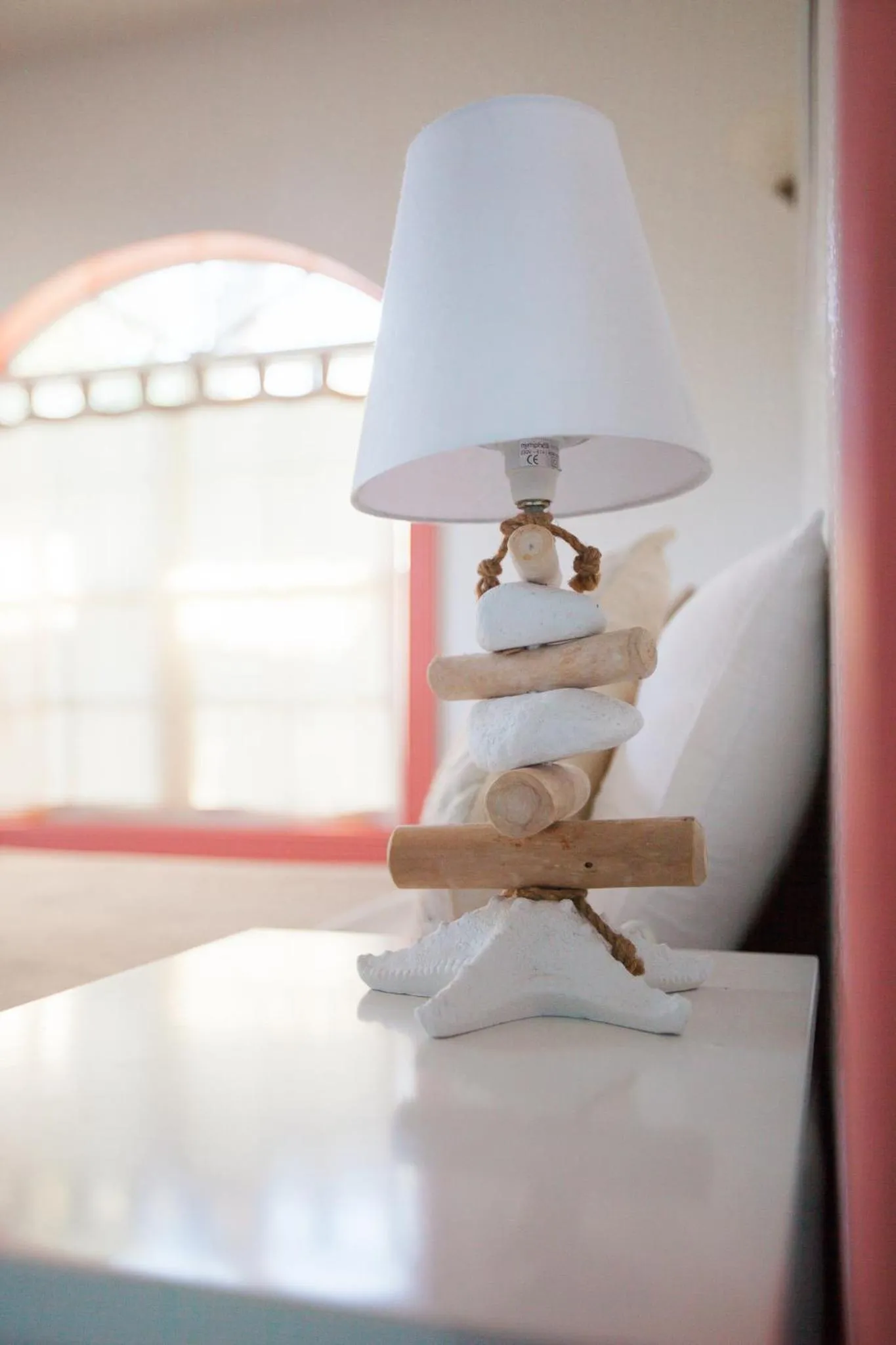 Decorative detail, Bed in Paradise Bay Bahamas