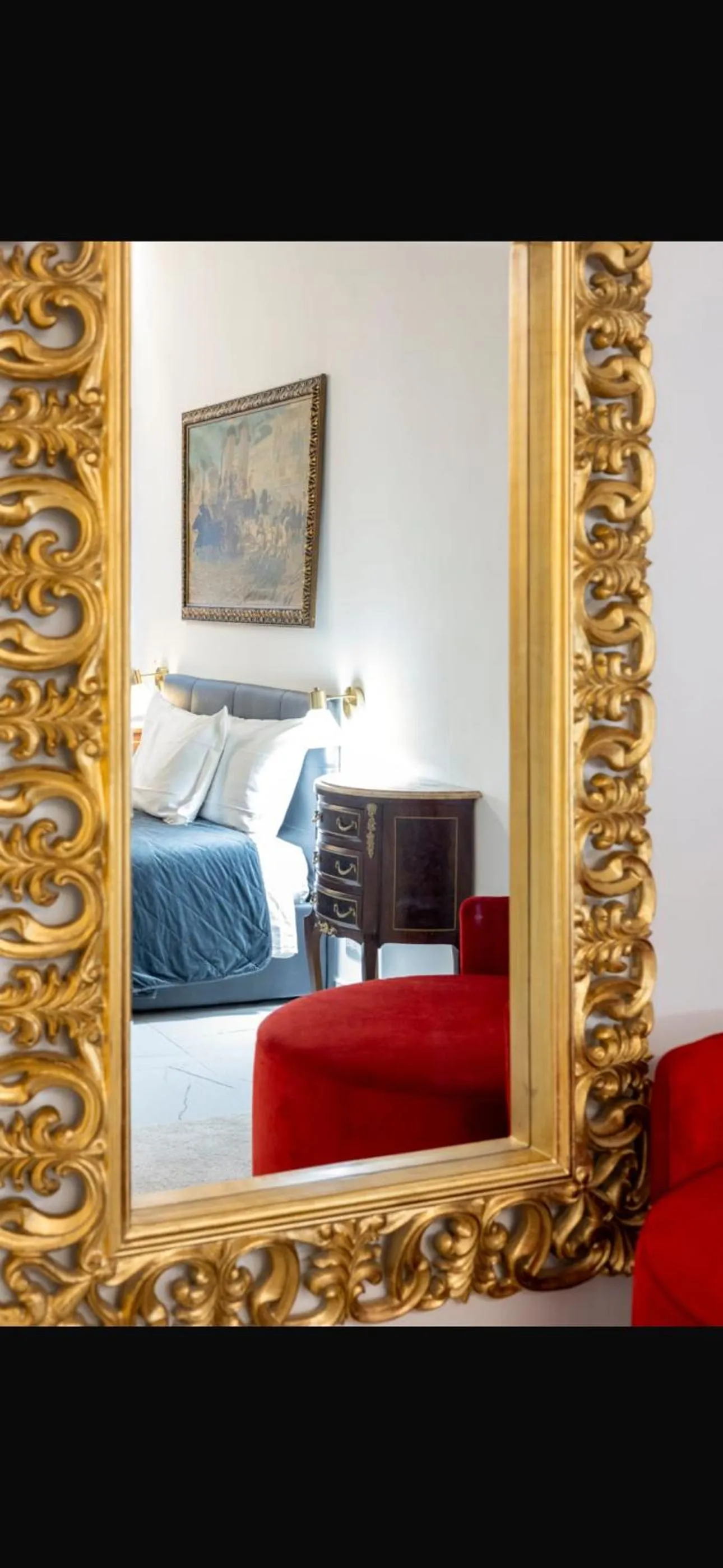 Bed in Daphne Suites