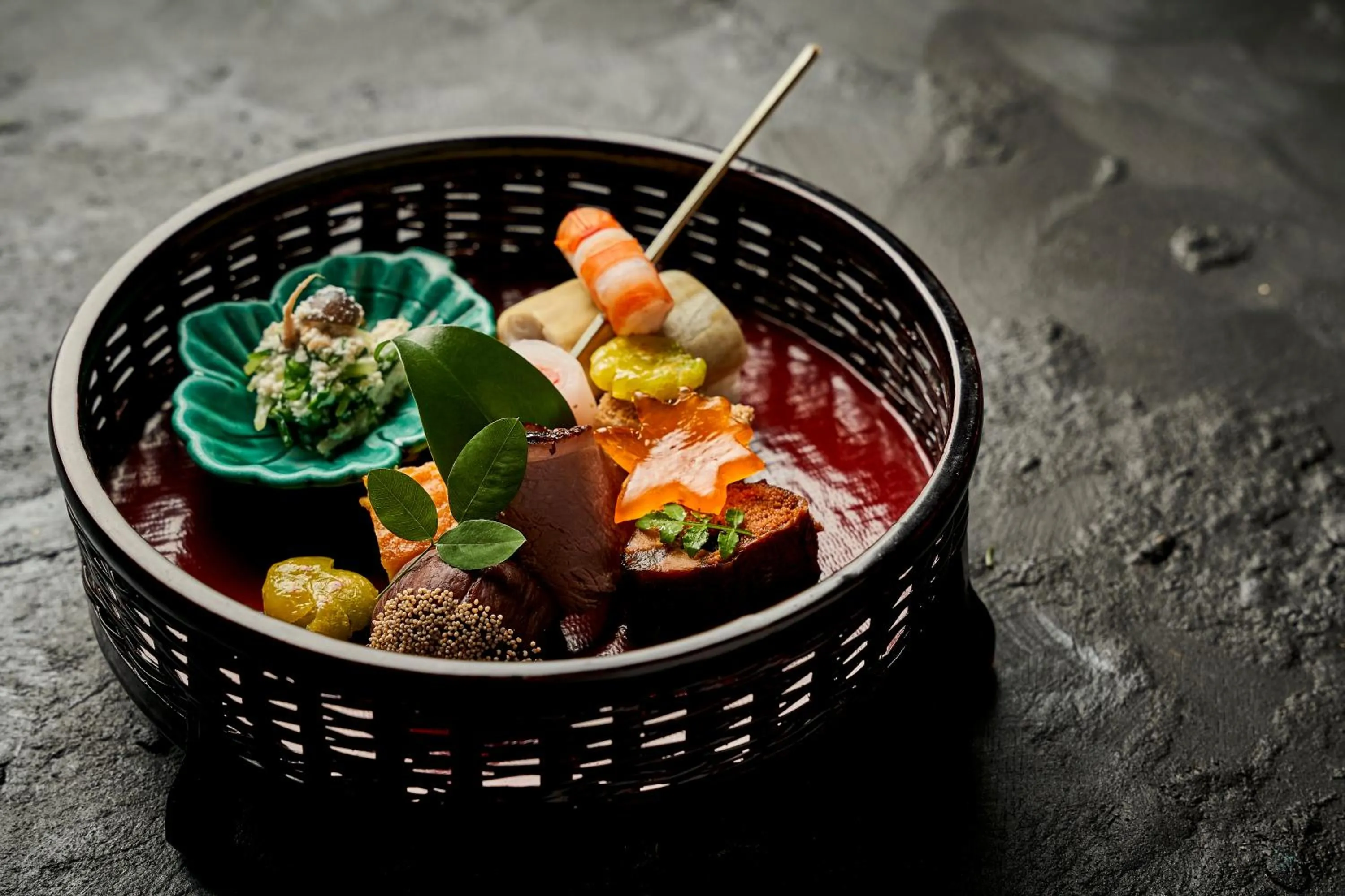 Food in Heihachi Tea House Inn