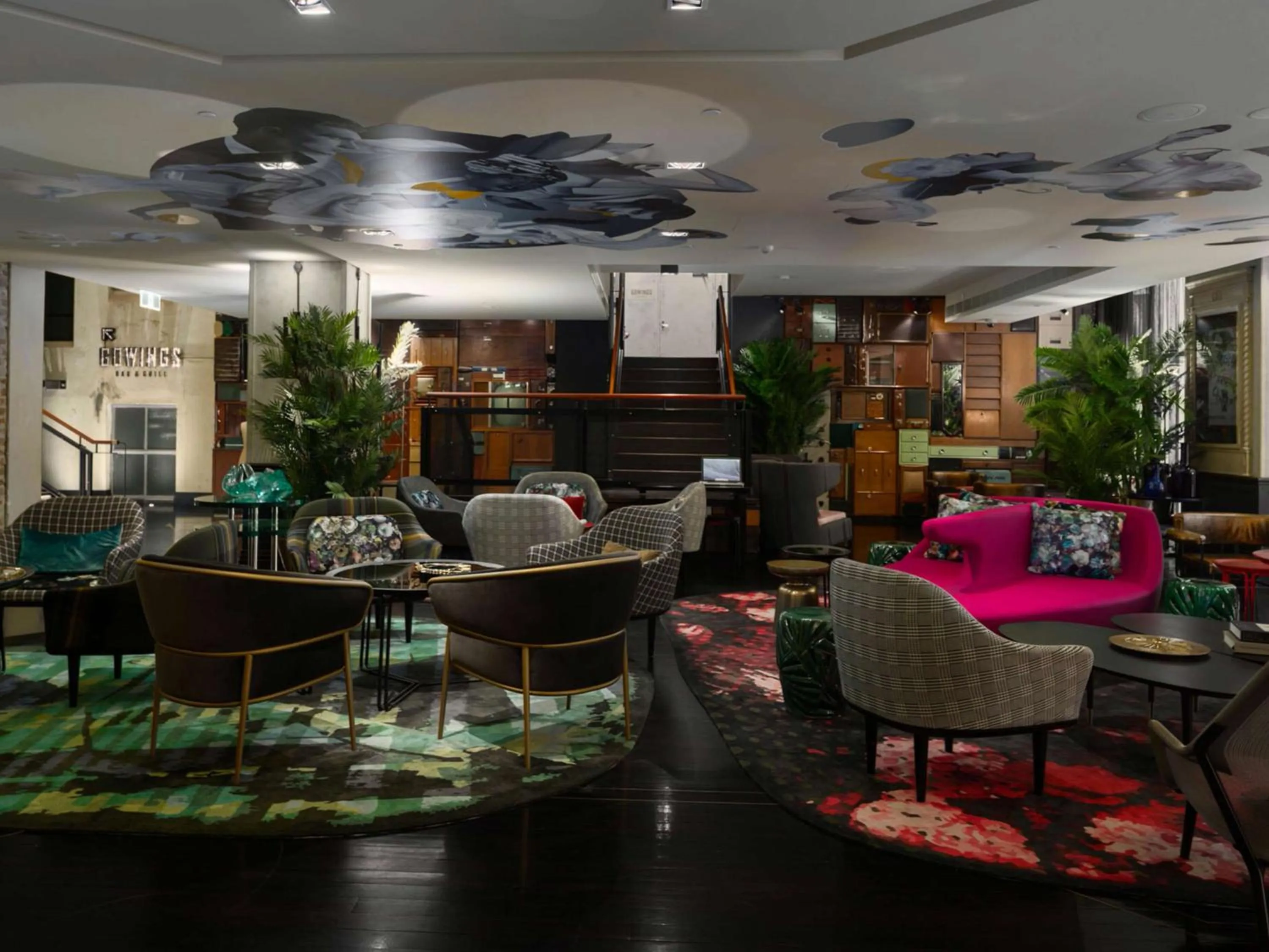 Lobby or reception in QT Sydney