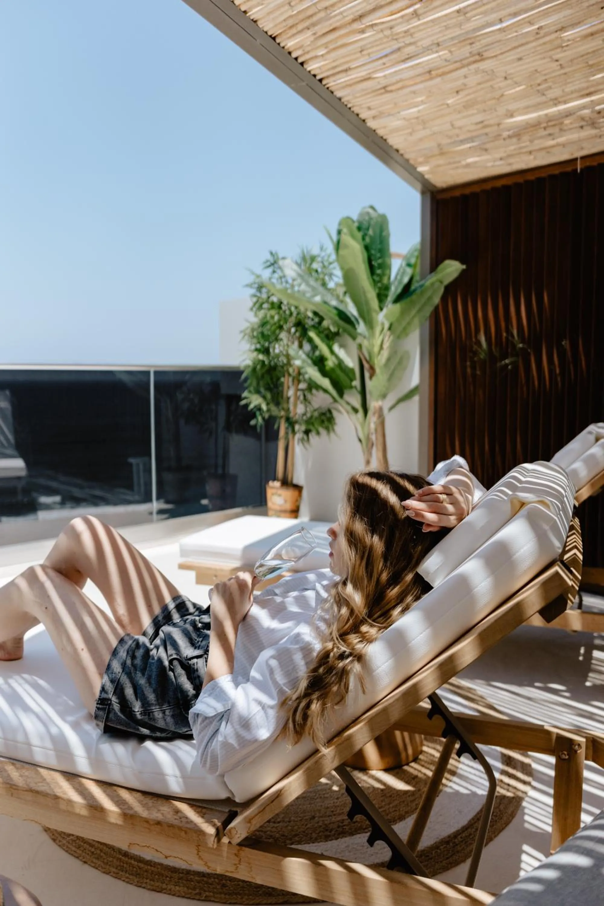 Balcony/Terrace in Palm Beach Hotel Apartments