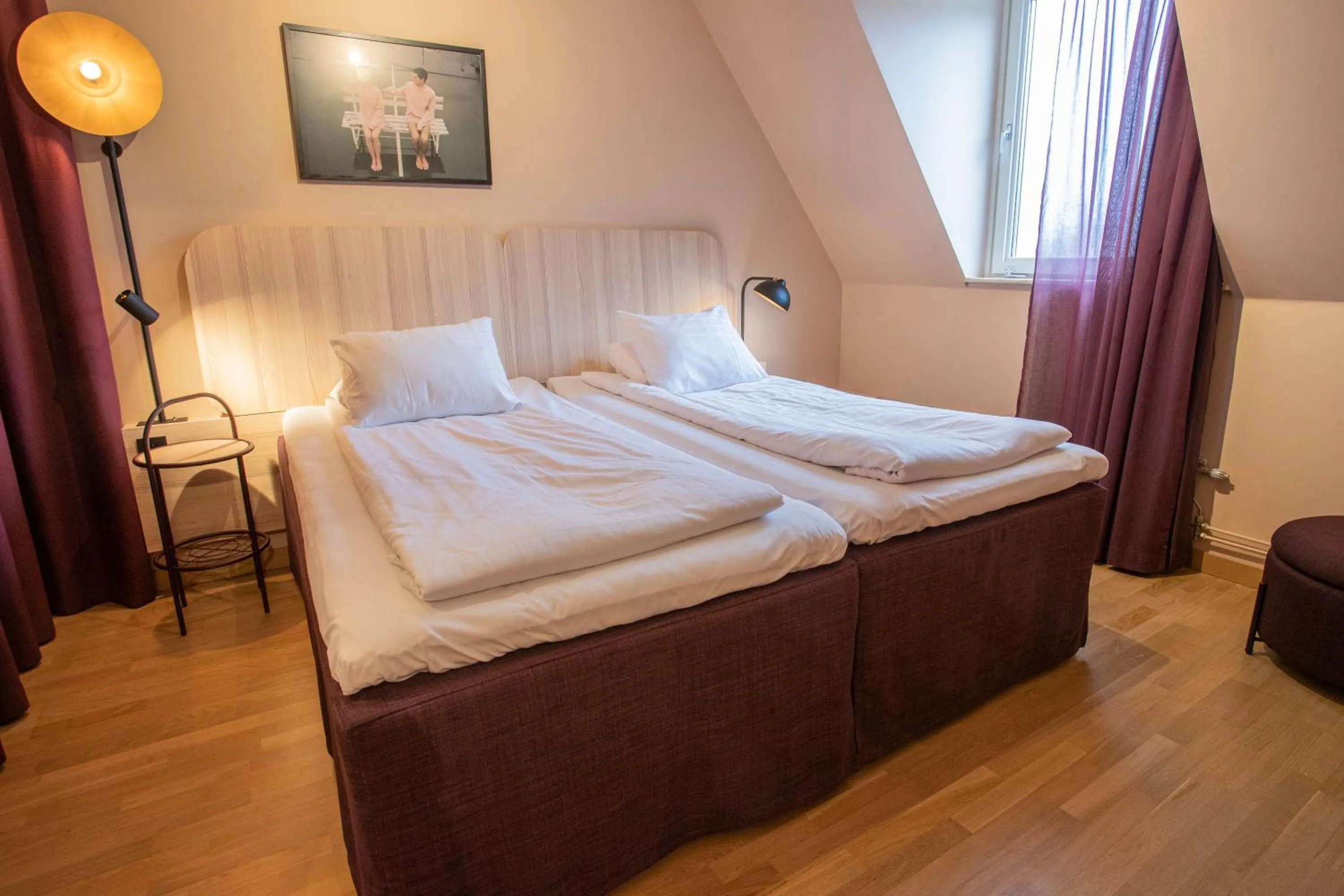 Bedroom, Bed in Scandic Star Lund