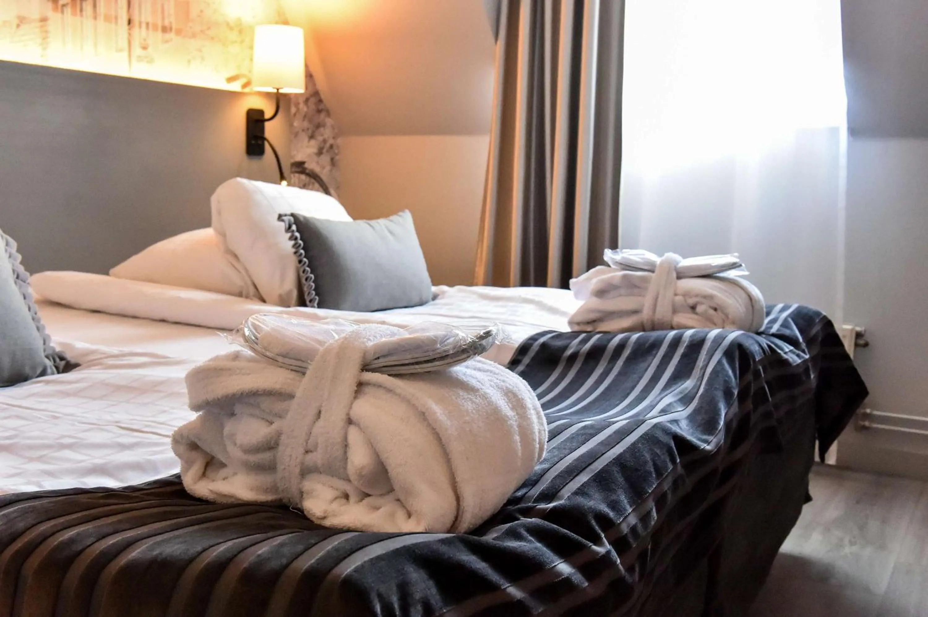 Bedroom, Bed in Scandic Star Lund