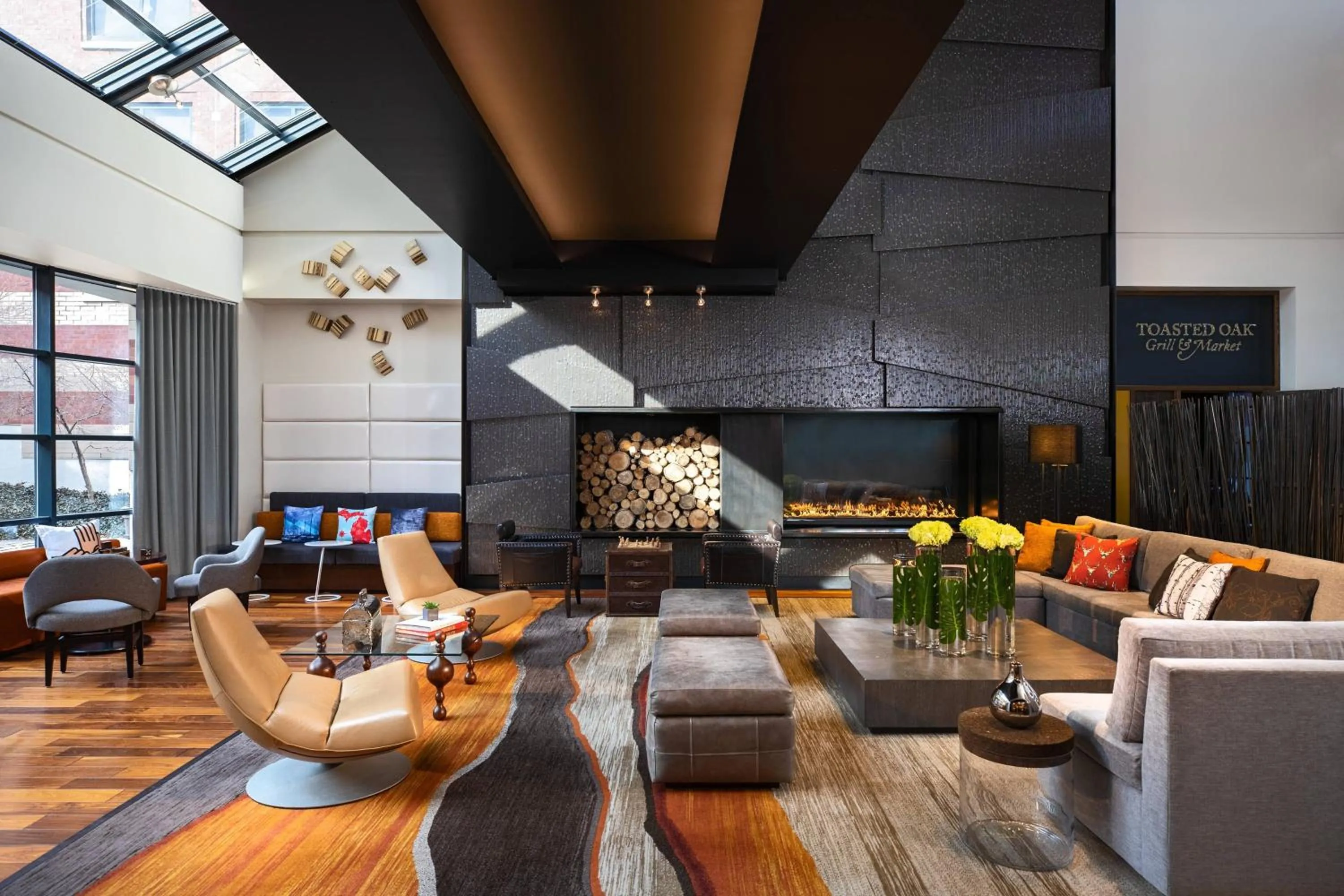 Lobby or reception in The Baronette Renaissance Detroit-Novi Hotel