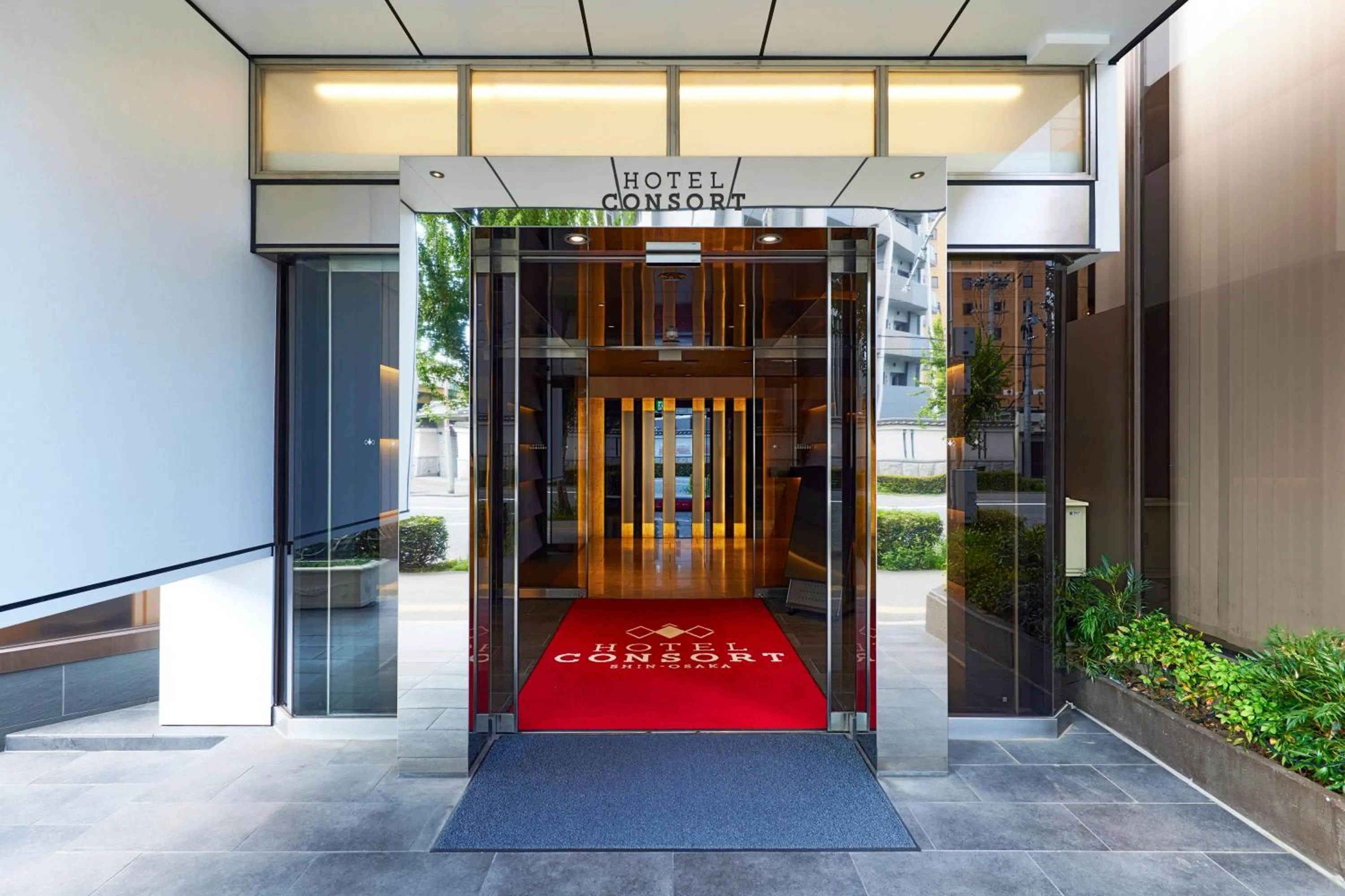 Facade/entrance in Hotel Consort Shin-Osaka