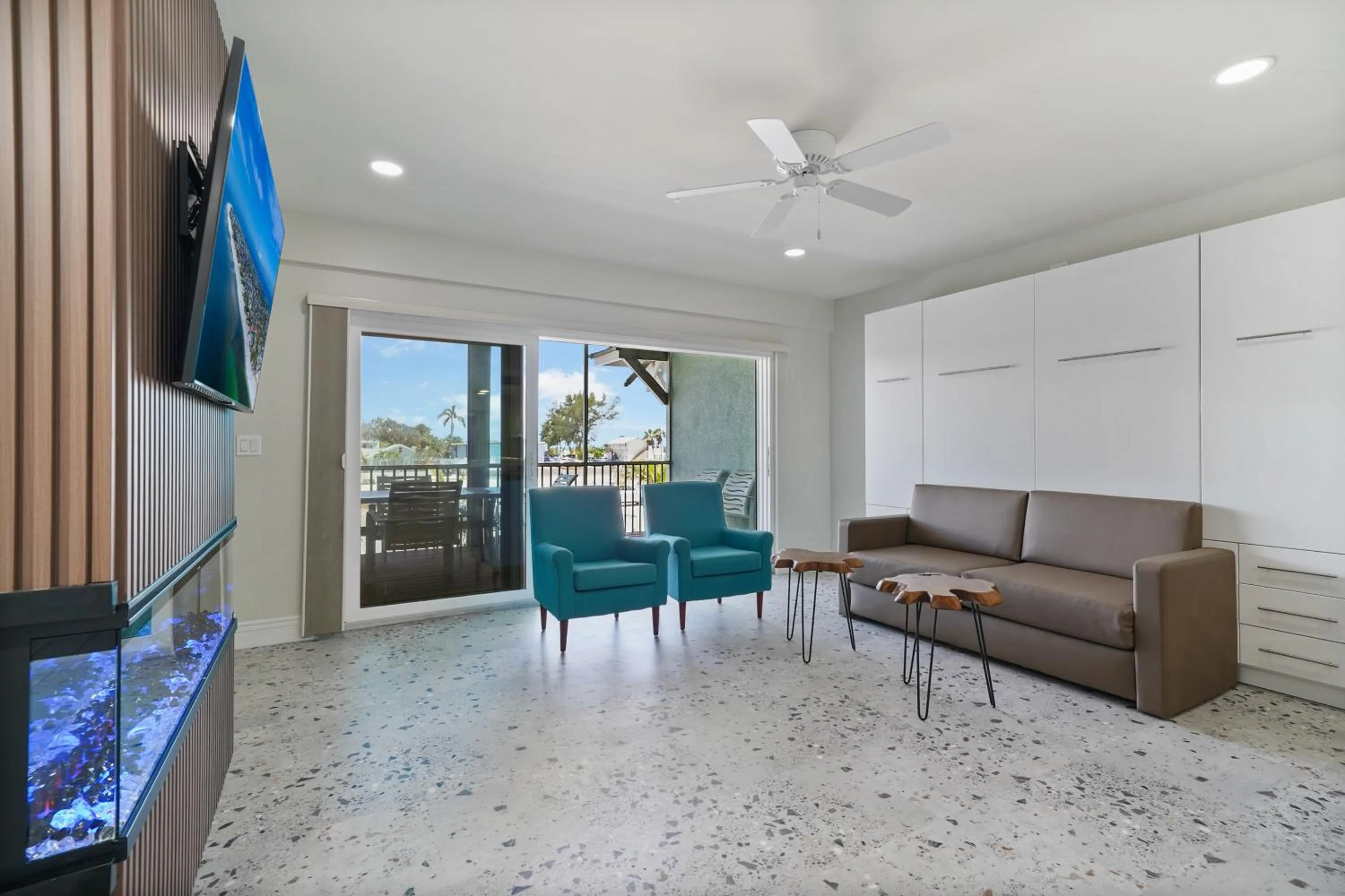Living room in Bridgewalk, a Landmark Resort