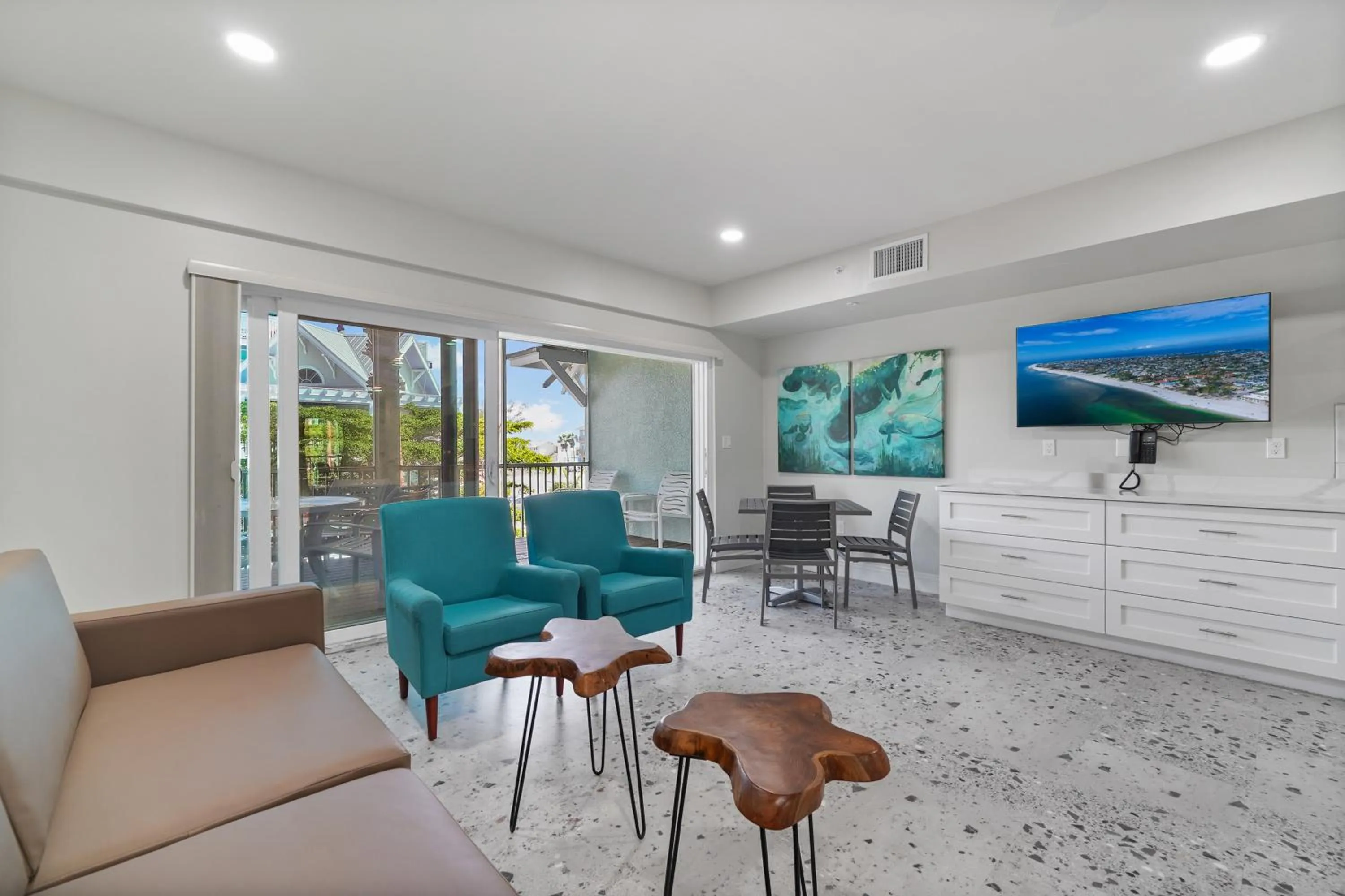 Living room in Bridgewalk, a Landmark Resort