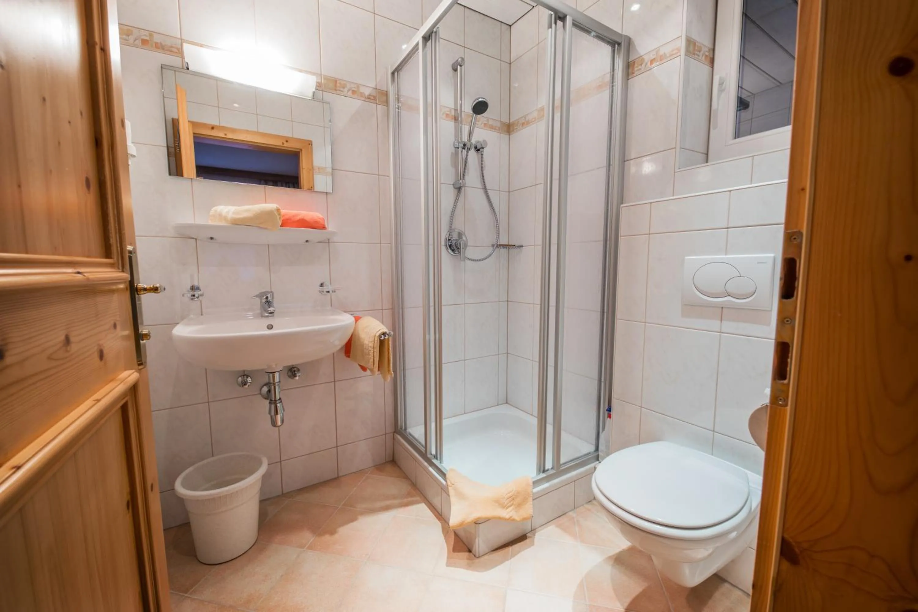 Bathroom in Aparthaus Akelei