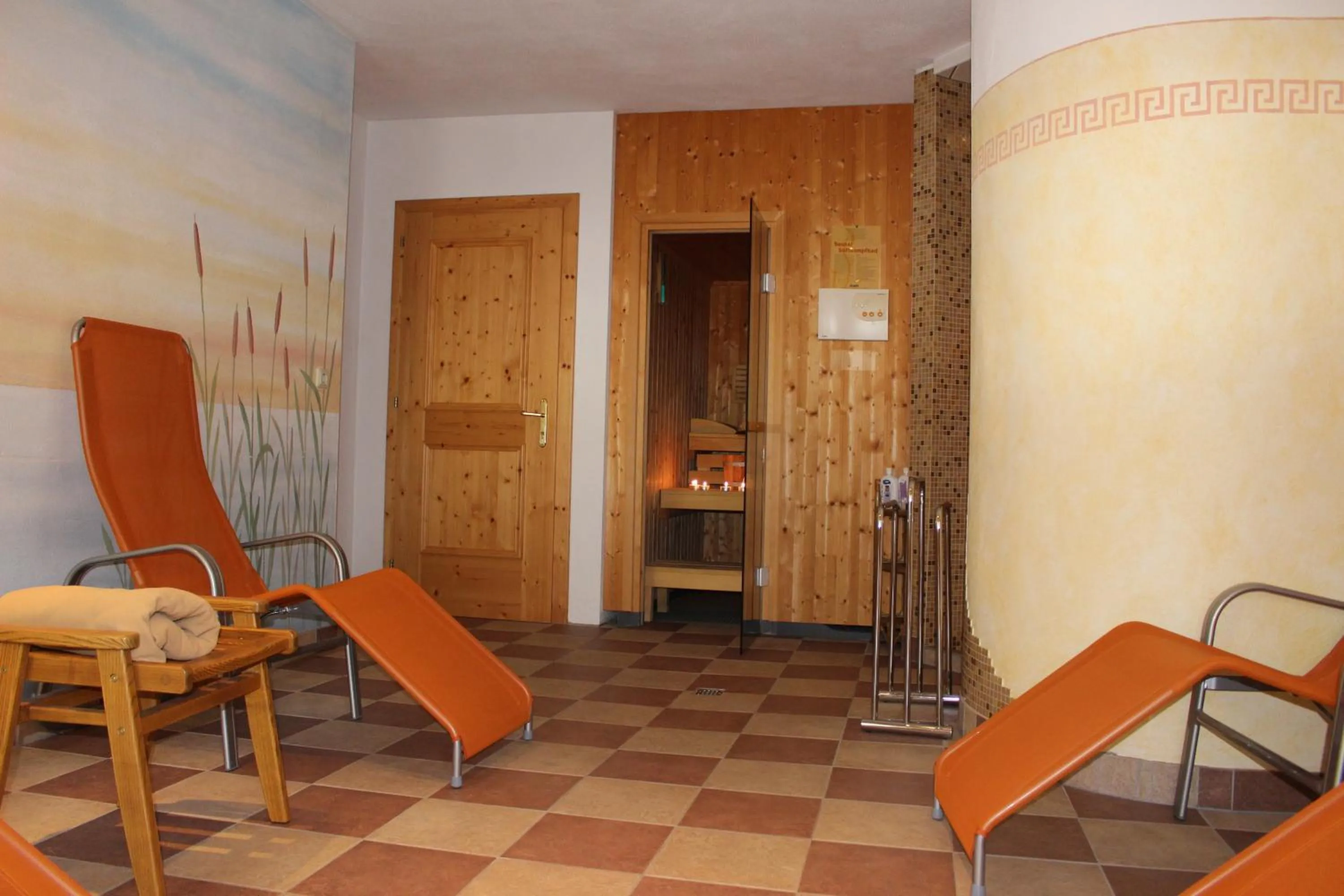 Sauna in Aparthaus Akelei