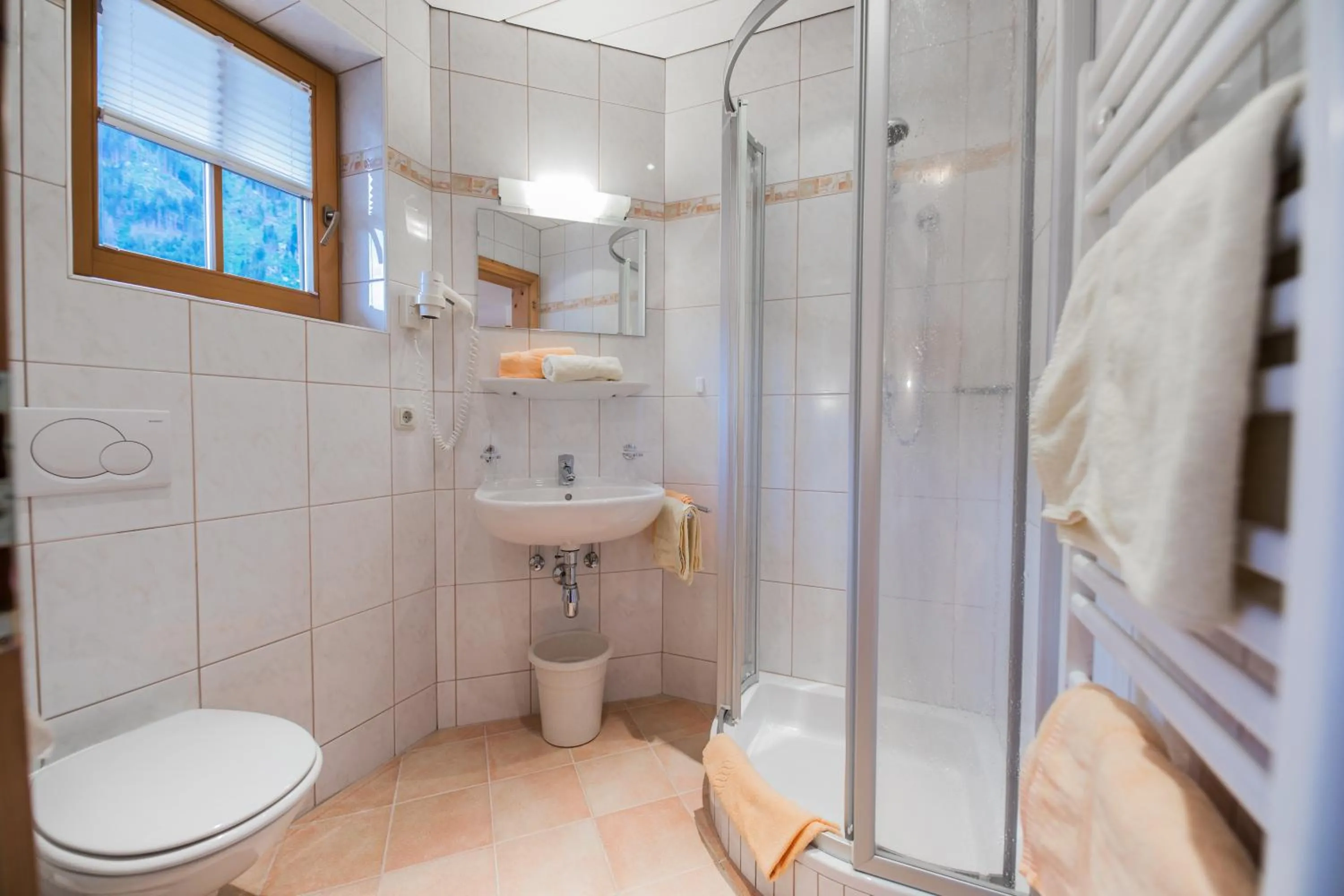 Bathroom in Aparthaus Akelei