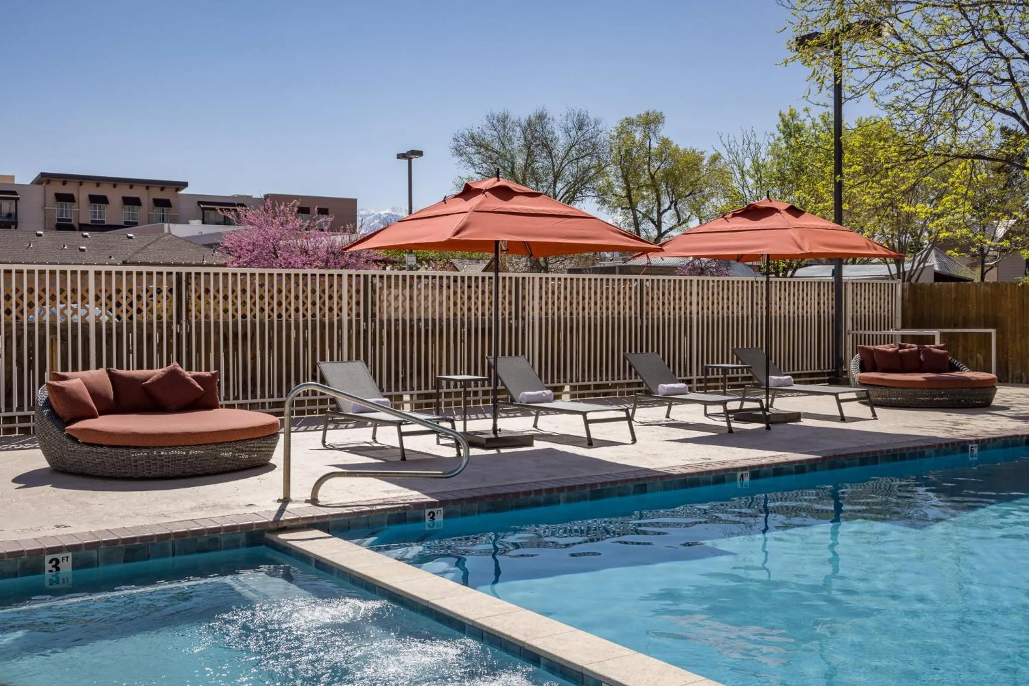 Patio in River Canyon Lodge