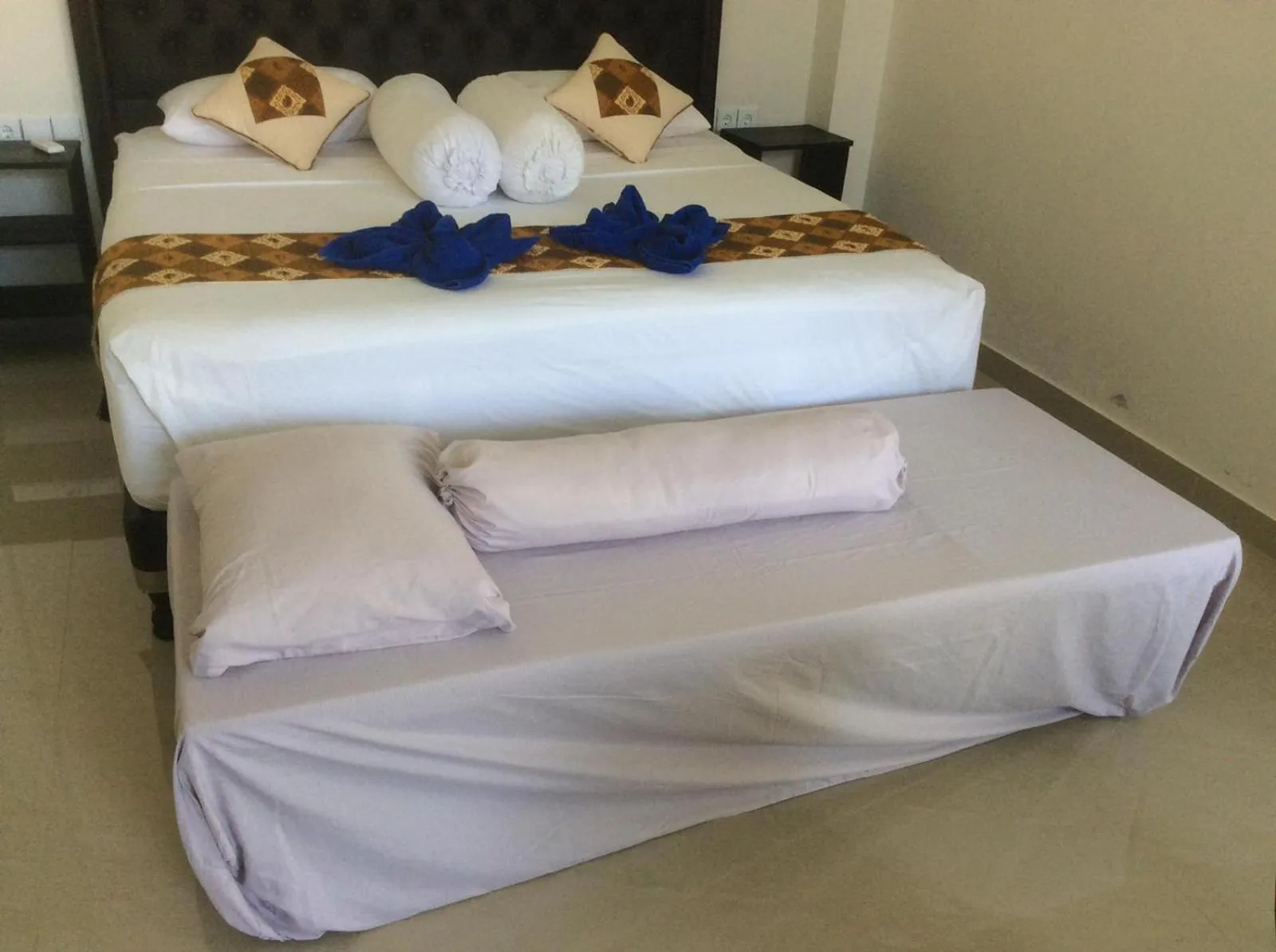 Bed in Vila Troja Kubu