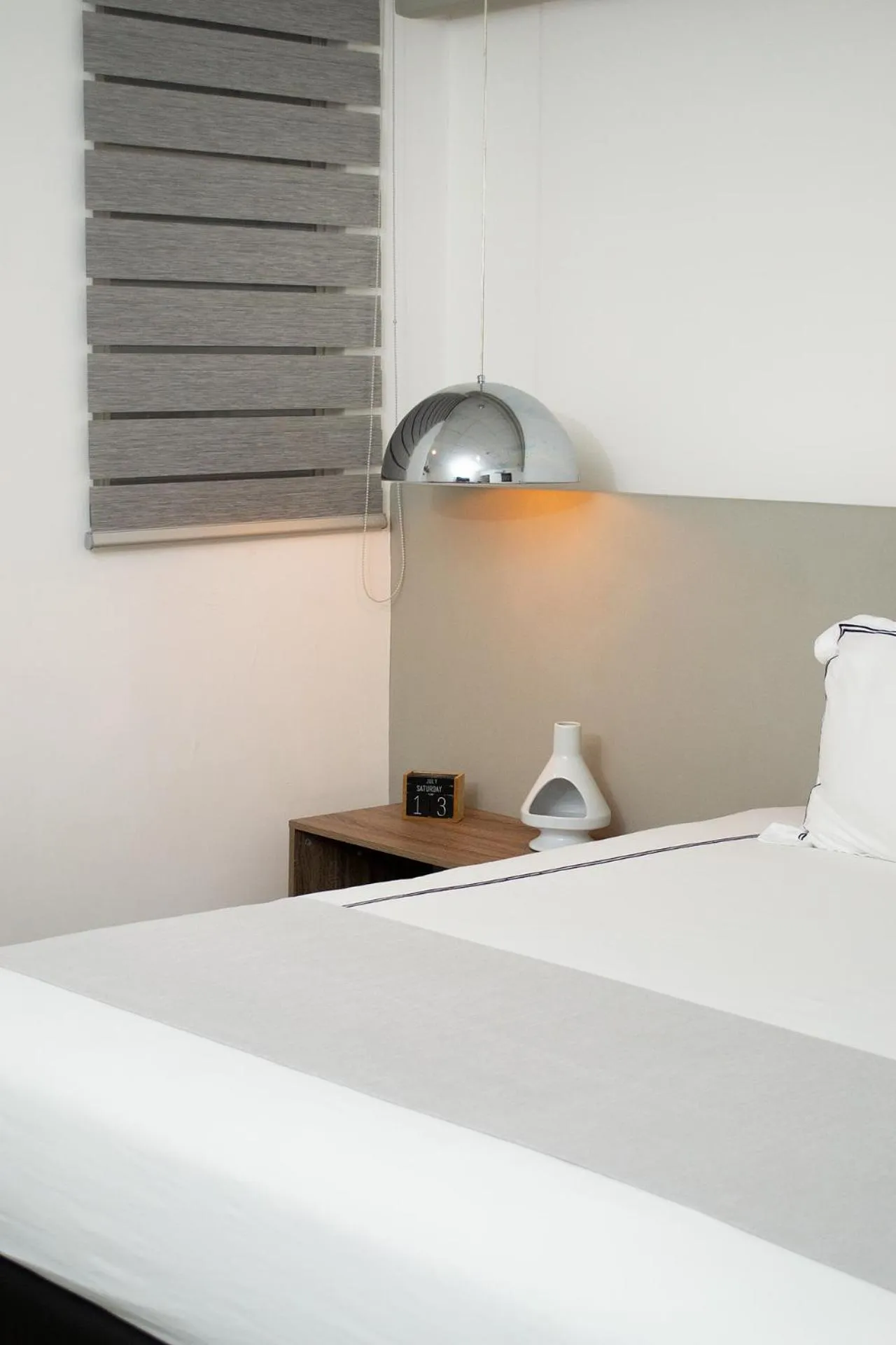 Bed in Hotel Posada San Antonio