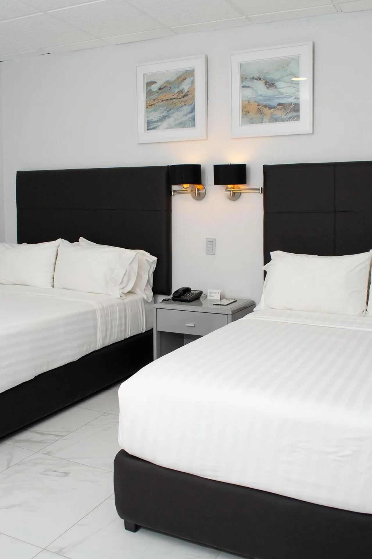 Bed in Hotel Posada San Antonio