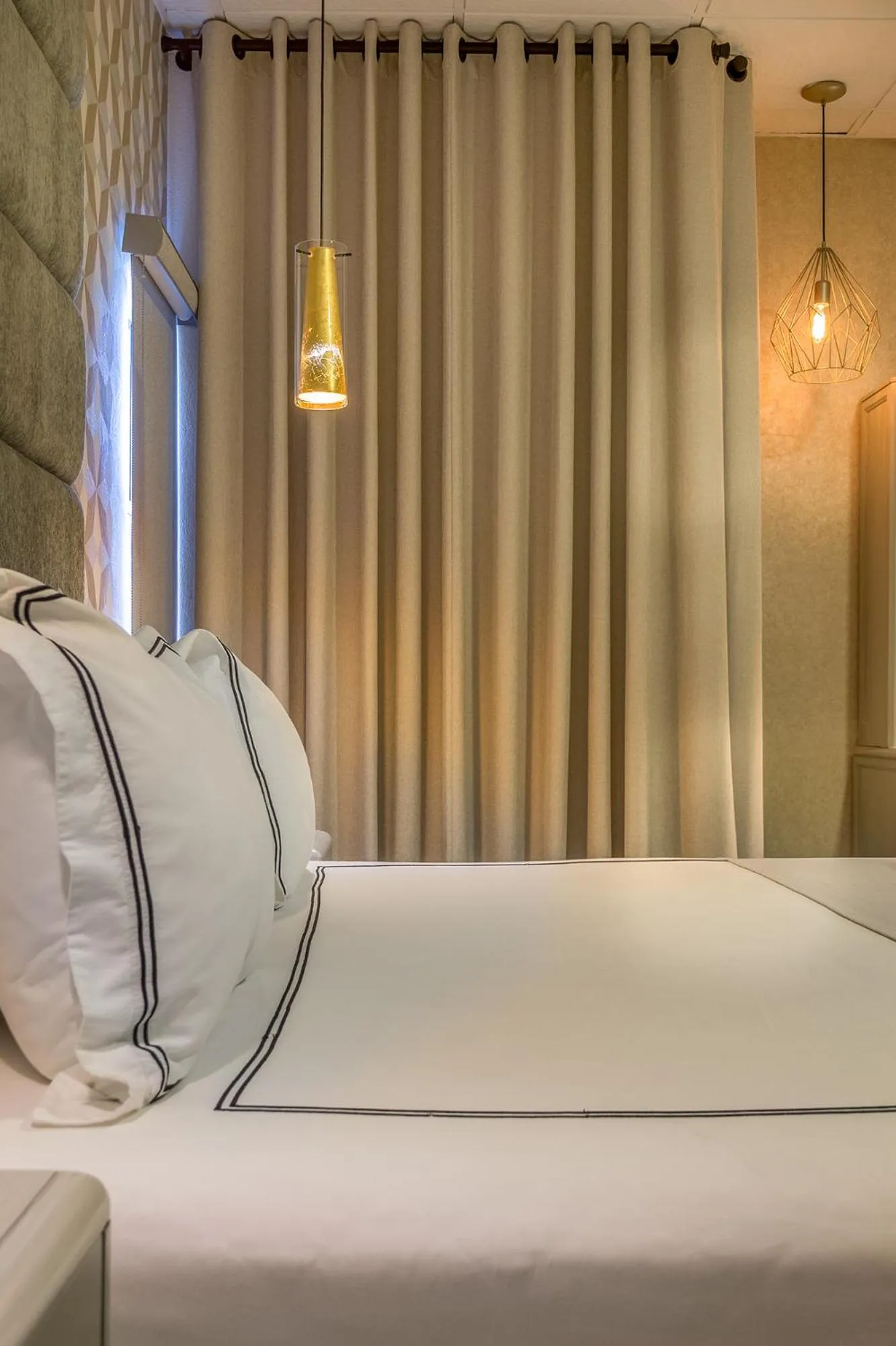 Bed in Hotel Posada San Antonio