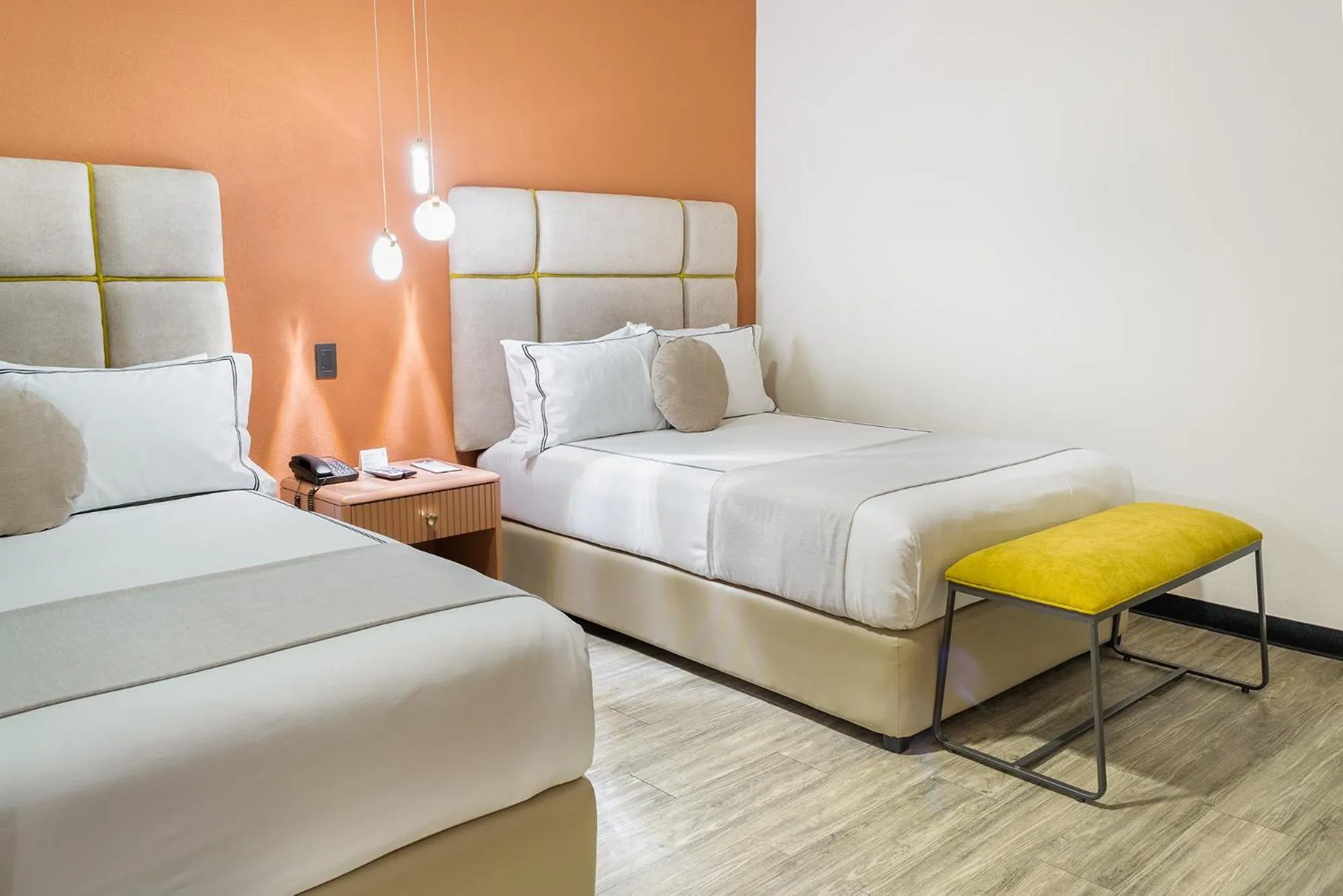 Bed in Hotel Posada San Antonio