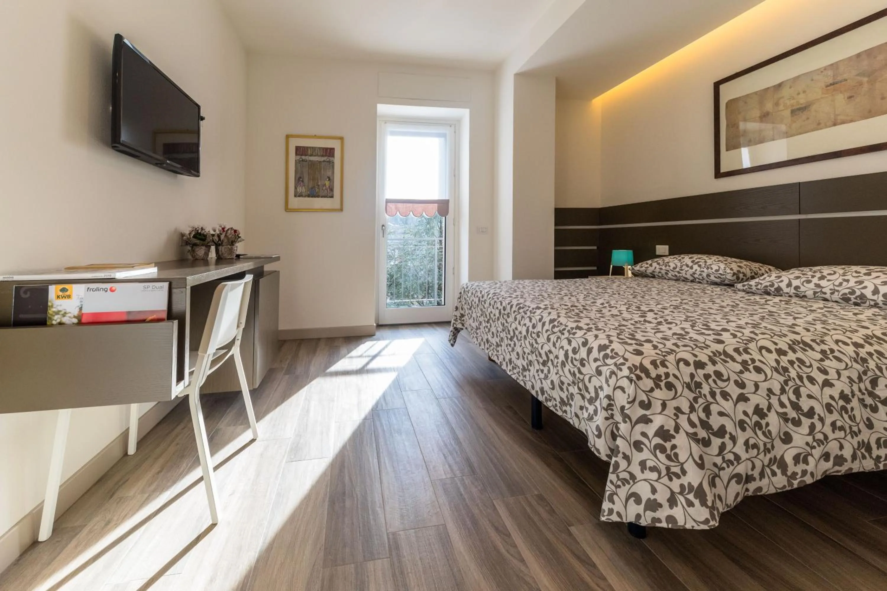 Bed in parina Inn – Locanda