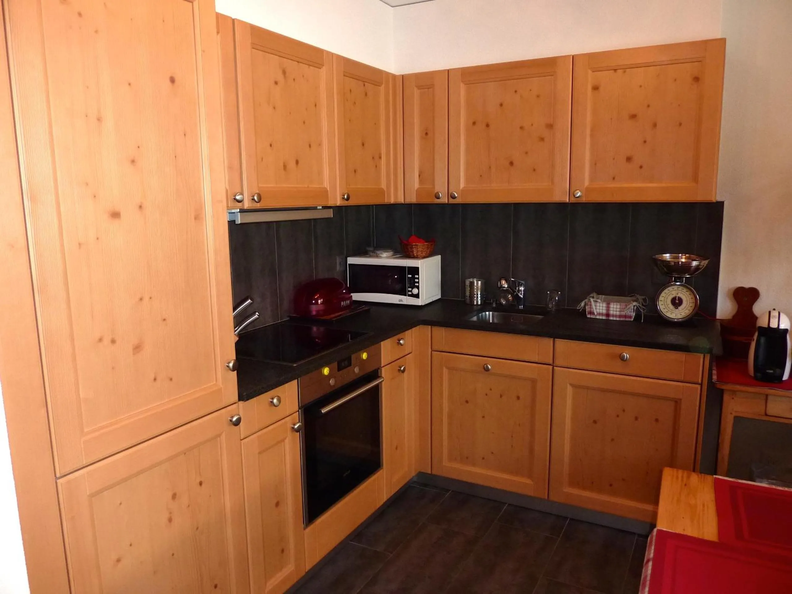 Kitchen or kitchenette in Hotel Mont.Lac
