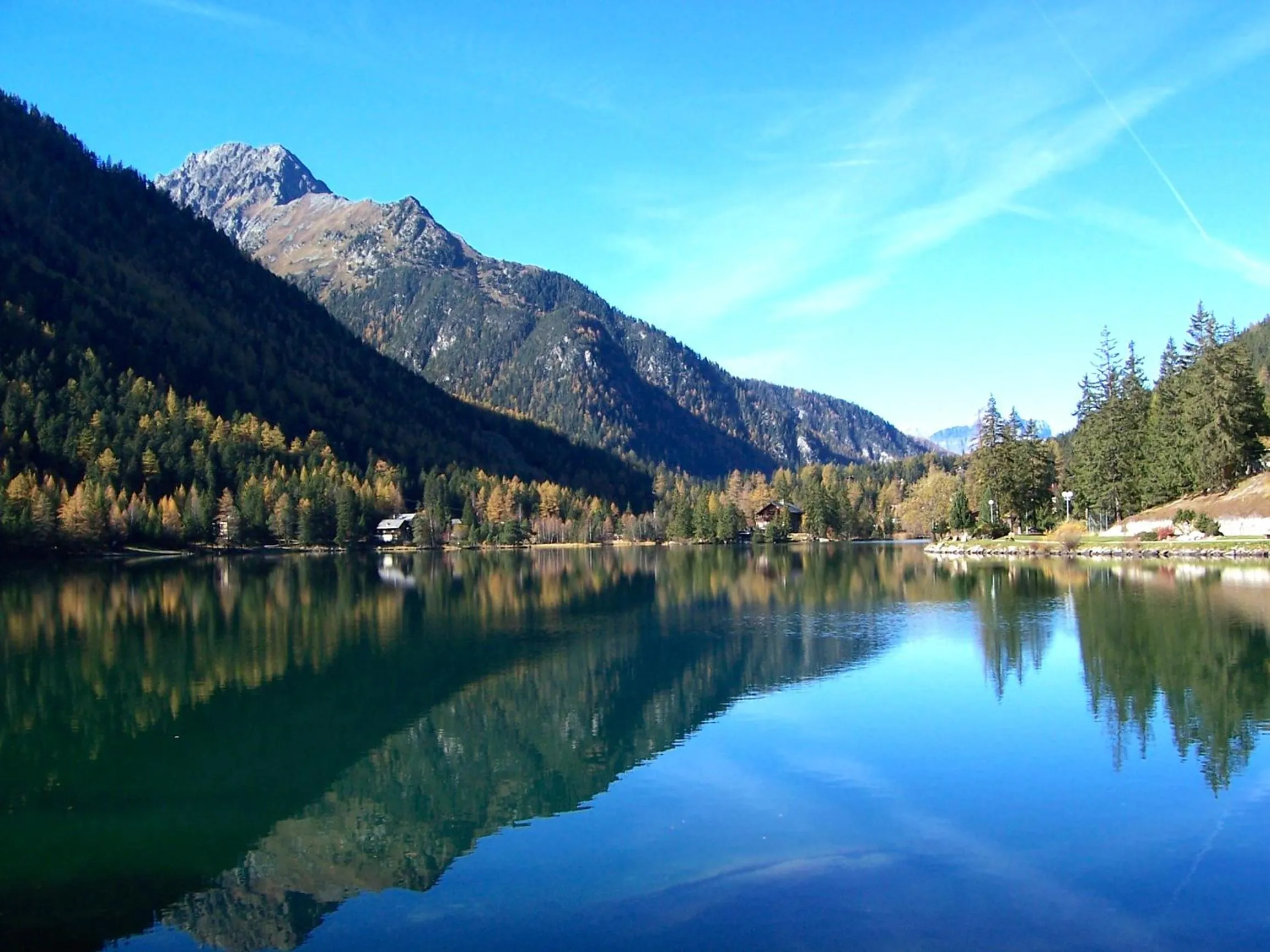 Lake view in Hotel Mont.Lac