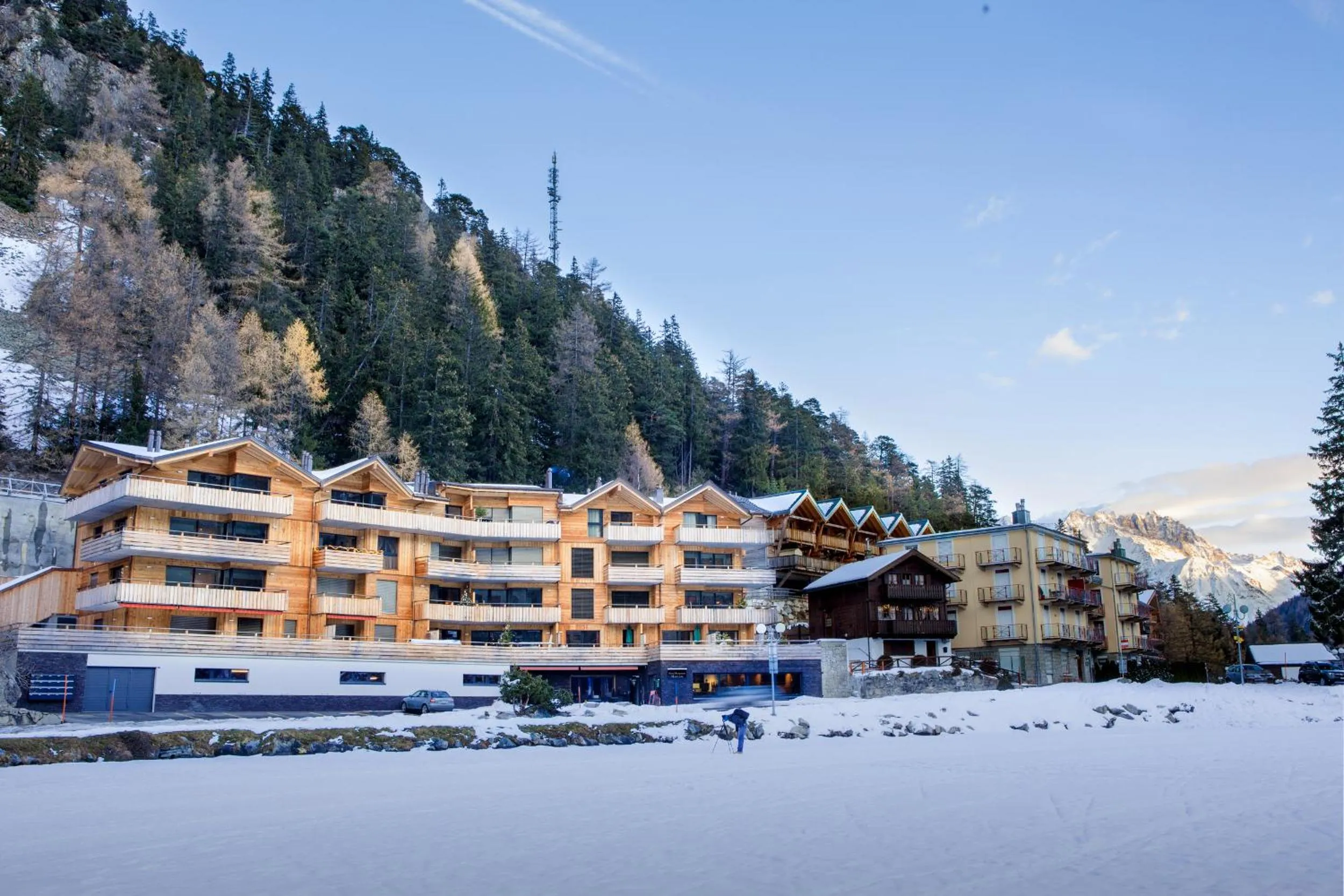 Property building in Hotel Mont.Lac