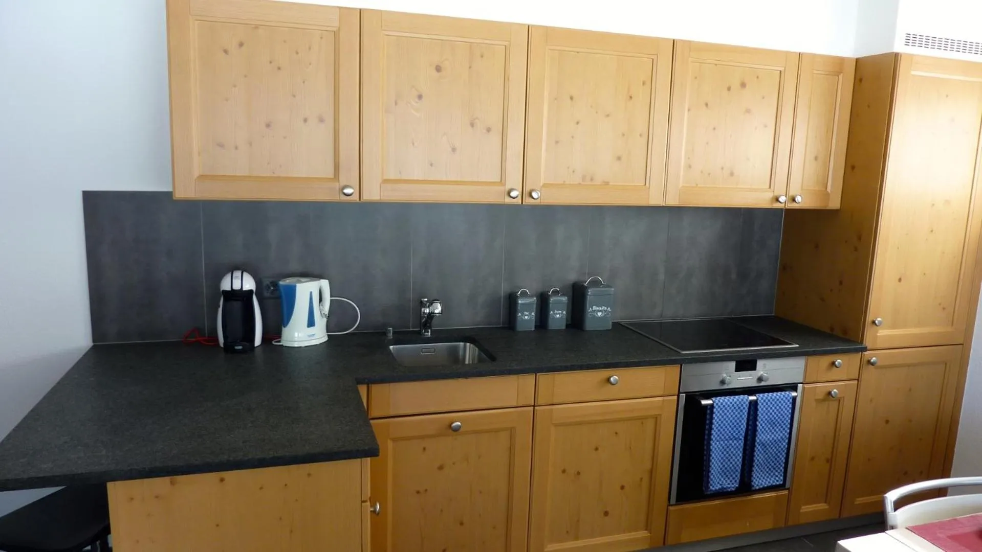 Kitchen or kitchenette in Hotel Mont.Lac
