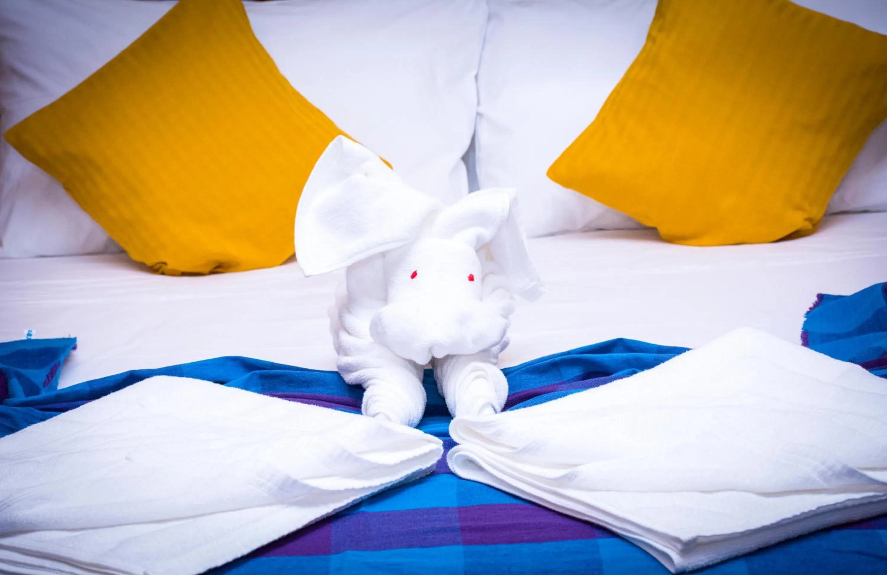 Bed in Hotel Lakefield