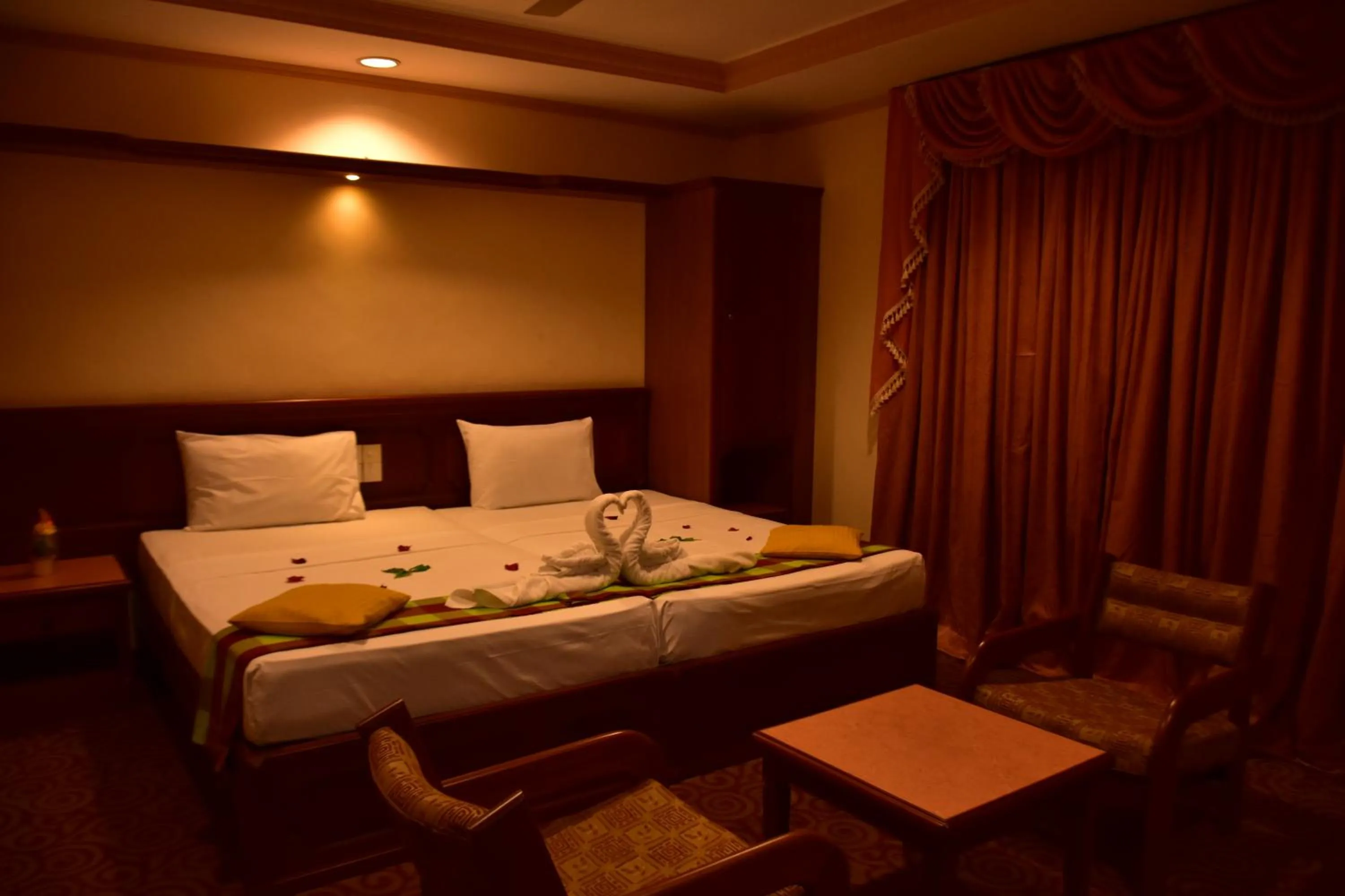 Bed in Hotel Lakefield