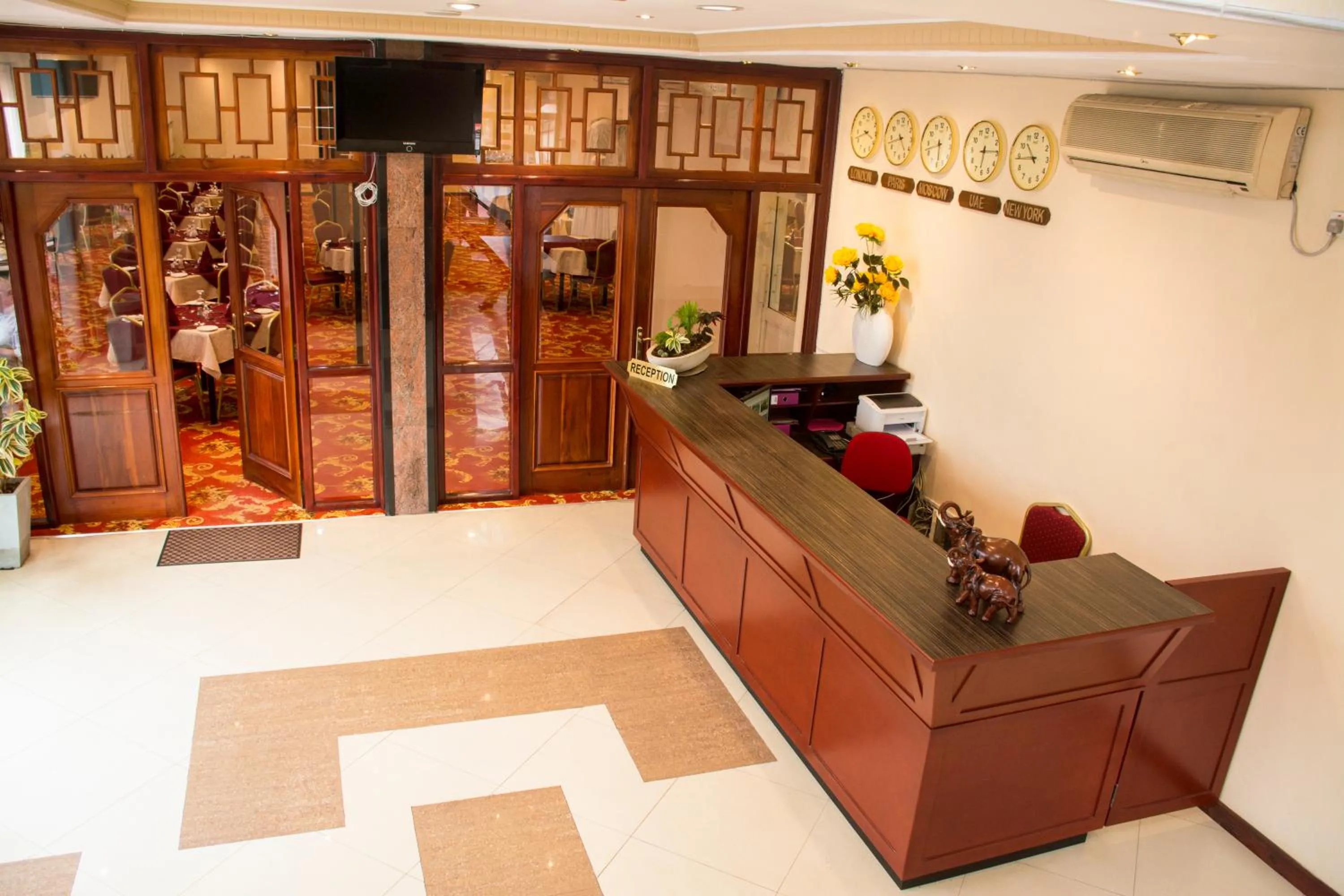 Lobby or reception in Hotel Lakefield